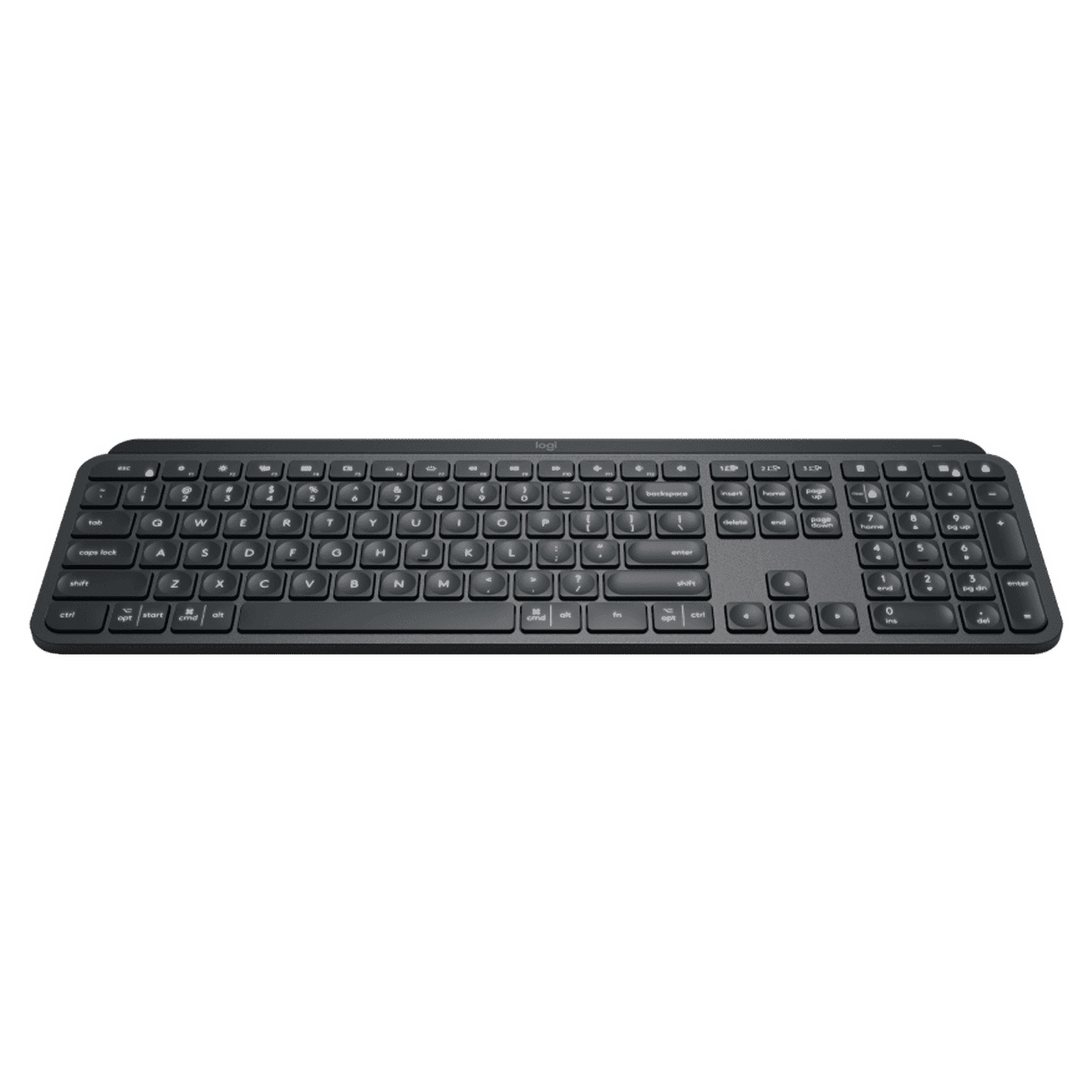 logitech MX Keys Rechargeable Bluetooth Wireless Keyboard with Multi Device Connectivity (Tactile Responsive Typing, Black) logitech MX Keys Rechargeable Bluetooth Wireless Keyboard with Multi Device Connectivity (Tactile Responsive Typing, Black)_4