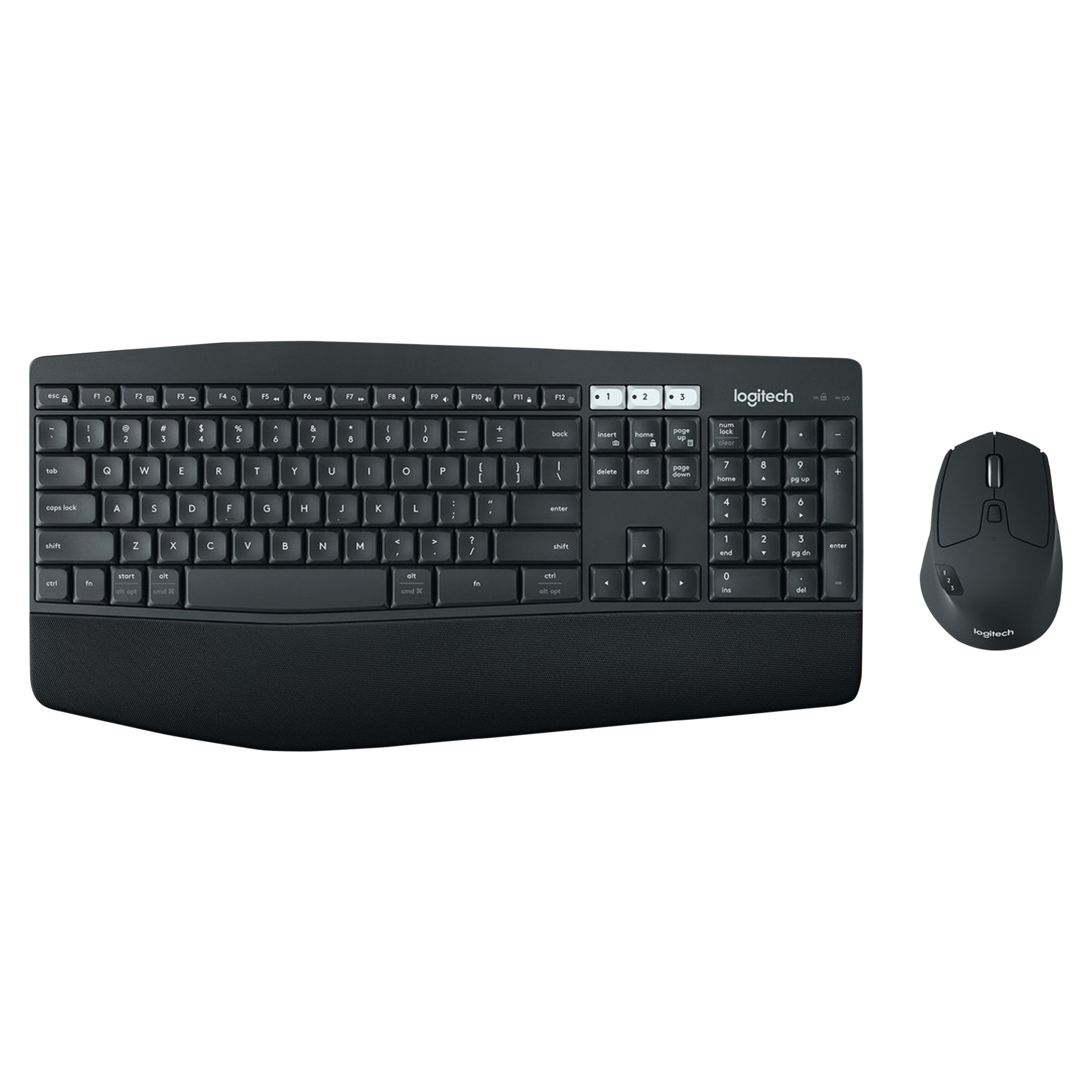logitech MK850 Wireless Keyboard & Mouse Combo (1000 DPI, Advanced Optical Tracking, Black) logitech MK850 Wireless Keyboard & Mouse Combo (1000 DPI, Advanced Optical Tracking, Black)_1