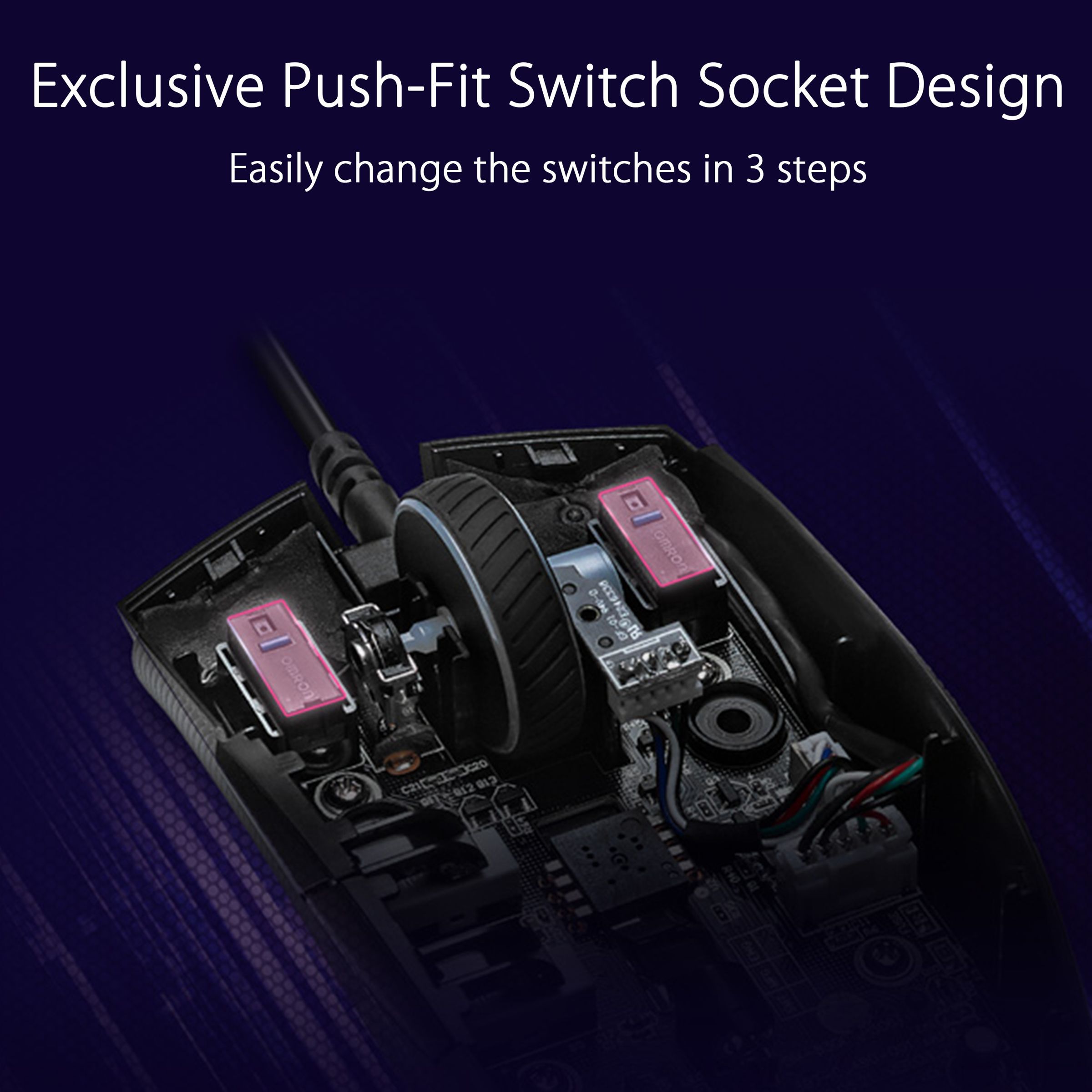 ASUS ROG Strix Impact II Wired Optical Gaming Mouse (6200 DPI, Ambidextrous Design, Black)_11