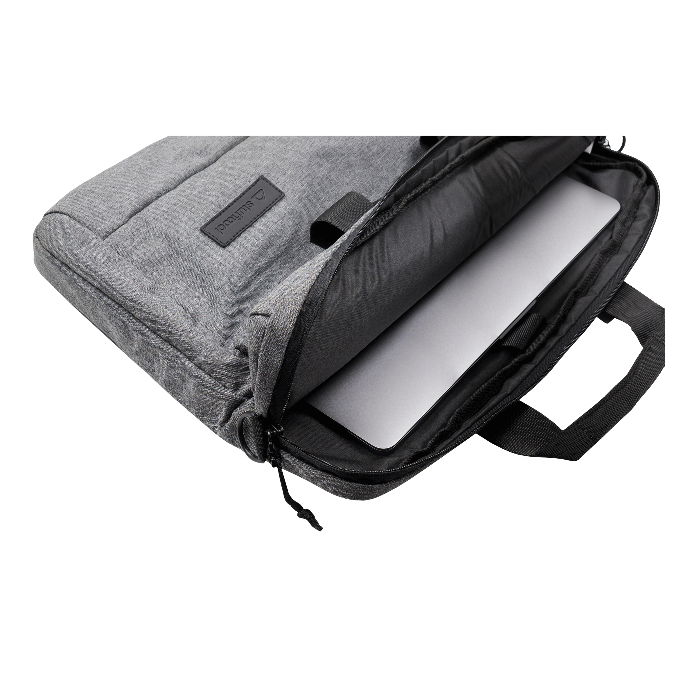 stuffcool Magnus Polyester Laptop Sling Bag for 15.6 & 16 Inch Laptop (29 L, Lightweight, Grey)_12