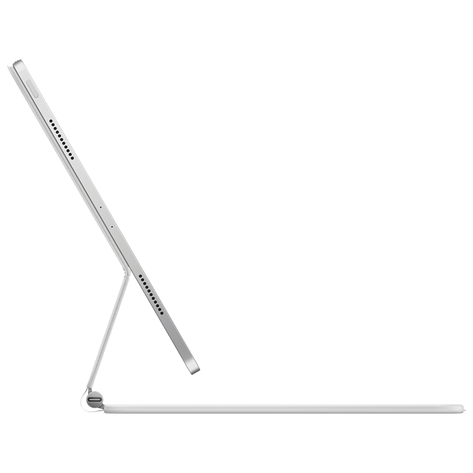 Apple Magic Bluetooth Keyboard for iPad Pro 12.9 Inch (3rd, 4th, 5th & 6th Gen) with Touchpad (Multi Touch Gestures, White)_3