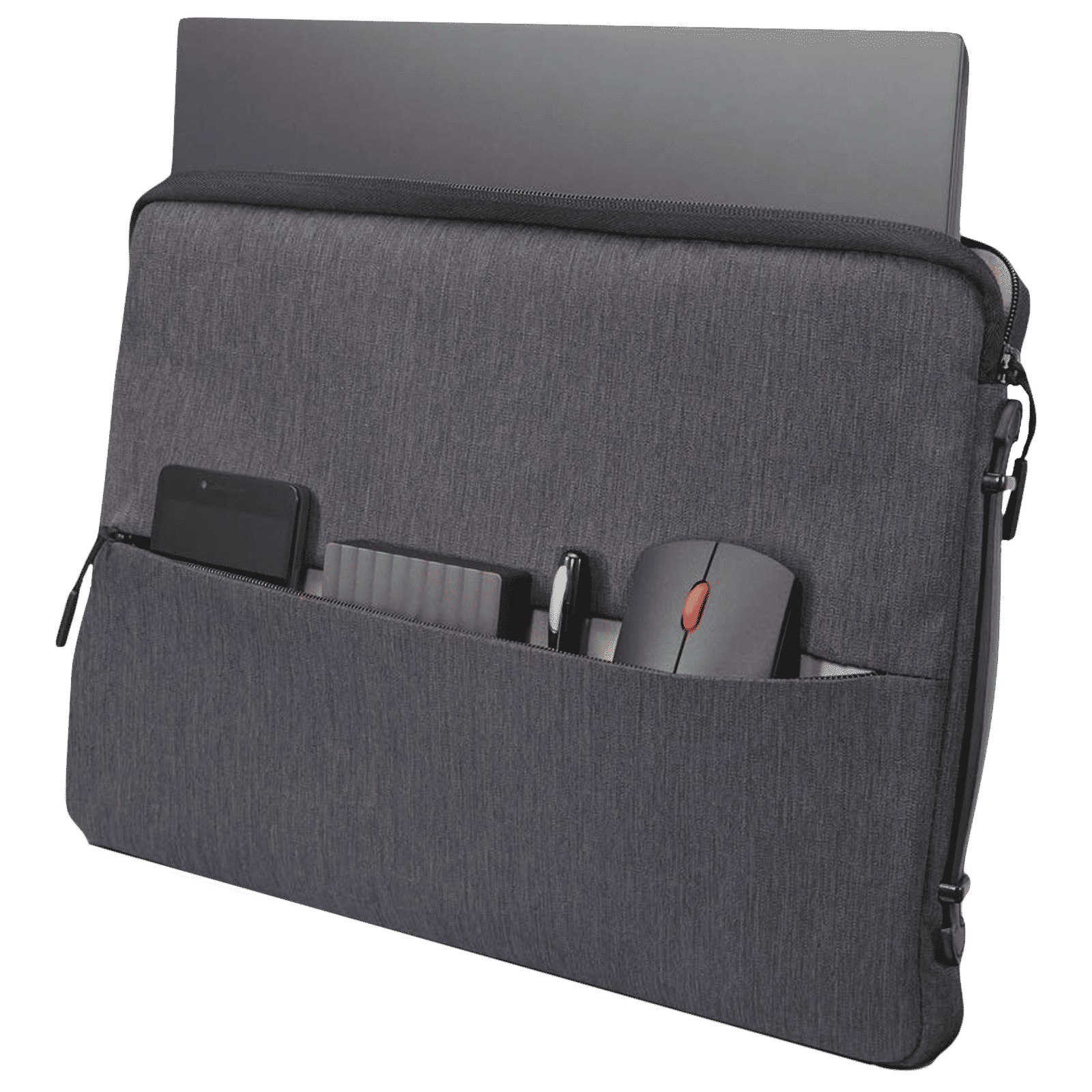 Lenovo Urban Polyester Laptop Sleeve for 15.6 Inch Laptop (Water Resistant, Charcoal Grey) Lenovo Urban Polyester Laptop Sleeve for 15.6 Inch Laptop (Water Resistant, Charcoal Grey)_7