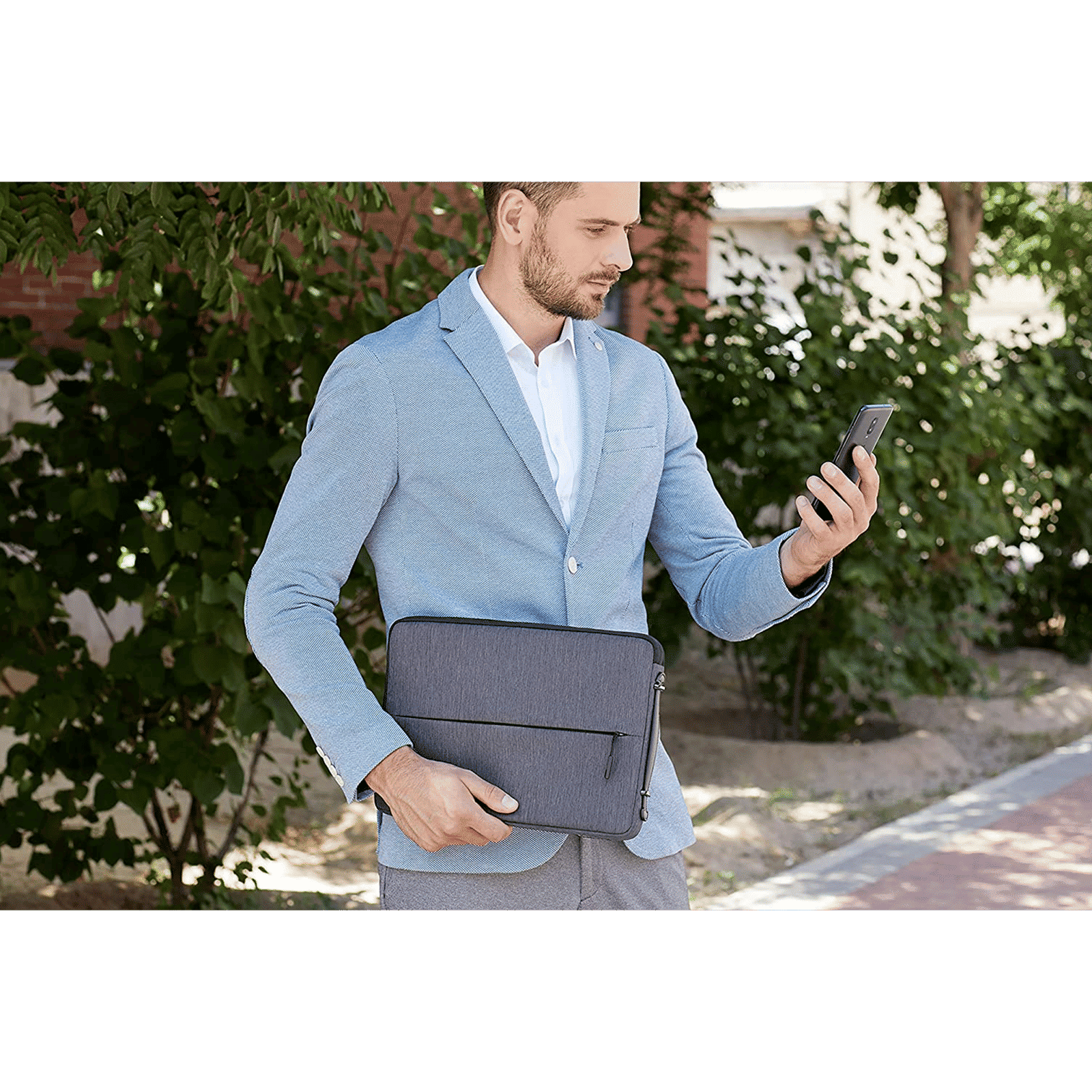 Lenovo Urban Polyester Laptop Sleeve for 15.6 Inch Laptop (Water Resistant, Charcoal Grey) Lenovo Urban Polyester Laptop Sleeve for 15.6 Inch Laptop (Water Resistant, Charcoal Grey)_6