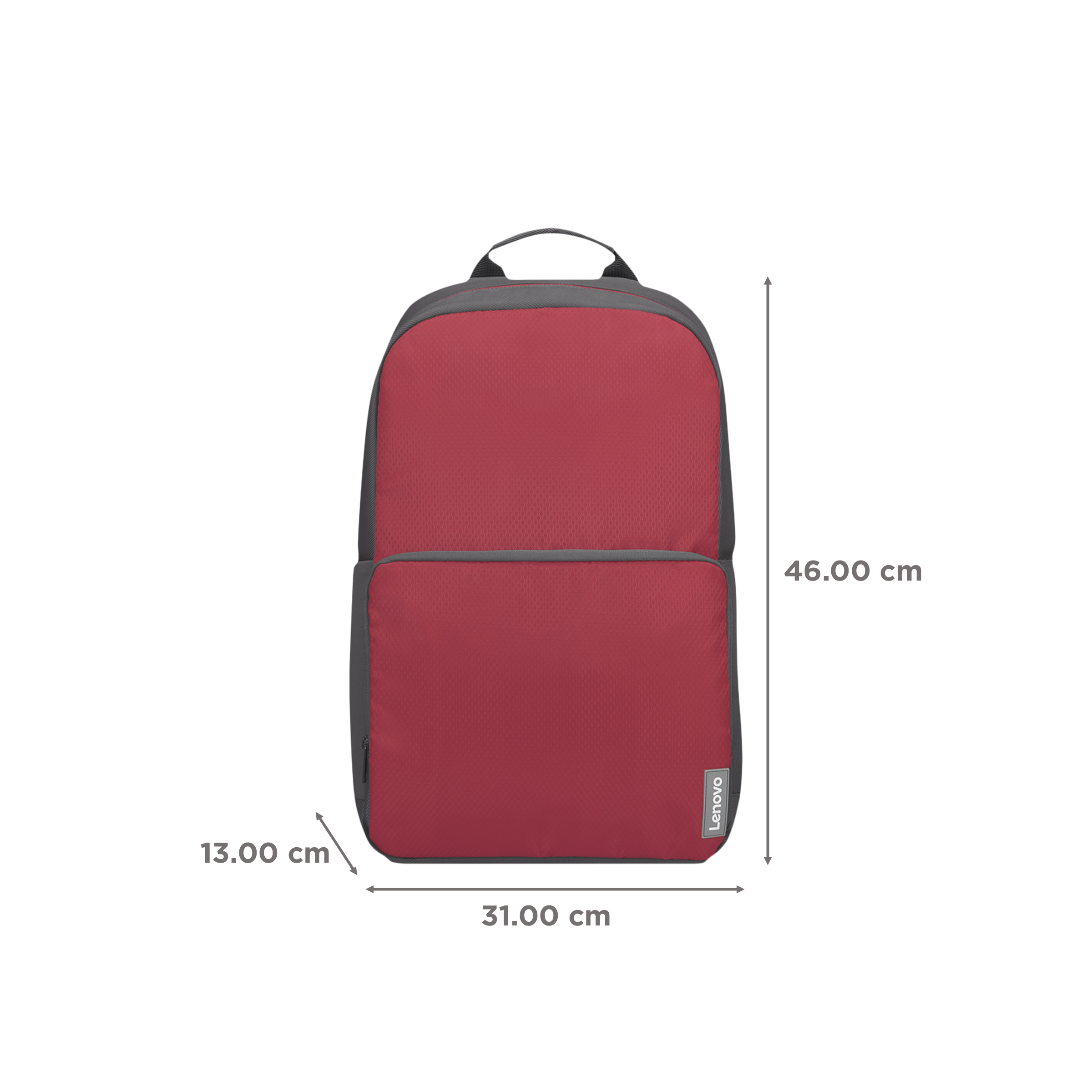 Lenovo Executive Polyester Laptop Backpack for 15.6 Inch Laptop (4 L, Water Resistant, Red/Grey) Lenovo Executive Polyester Laptop Backpack for 15.6 Inch Laptop (4 L, Water Resistant, Red/Grey)_3