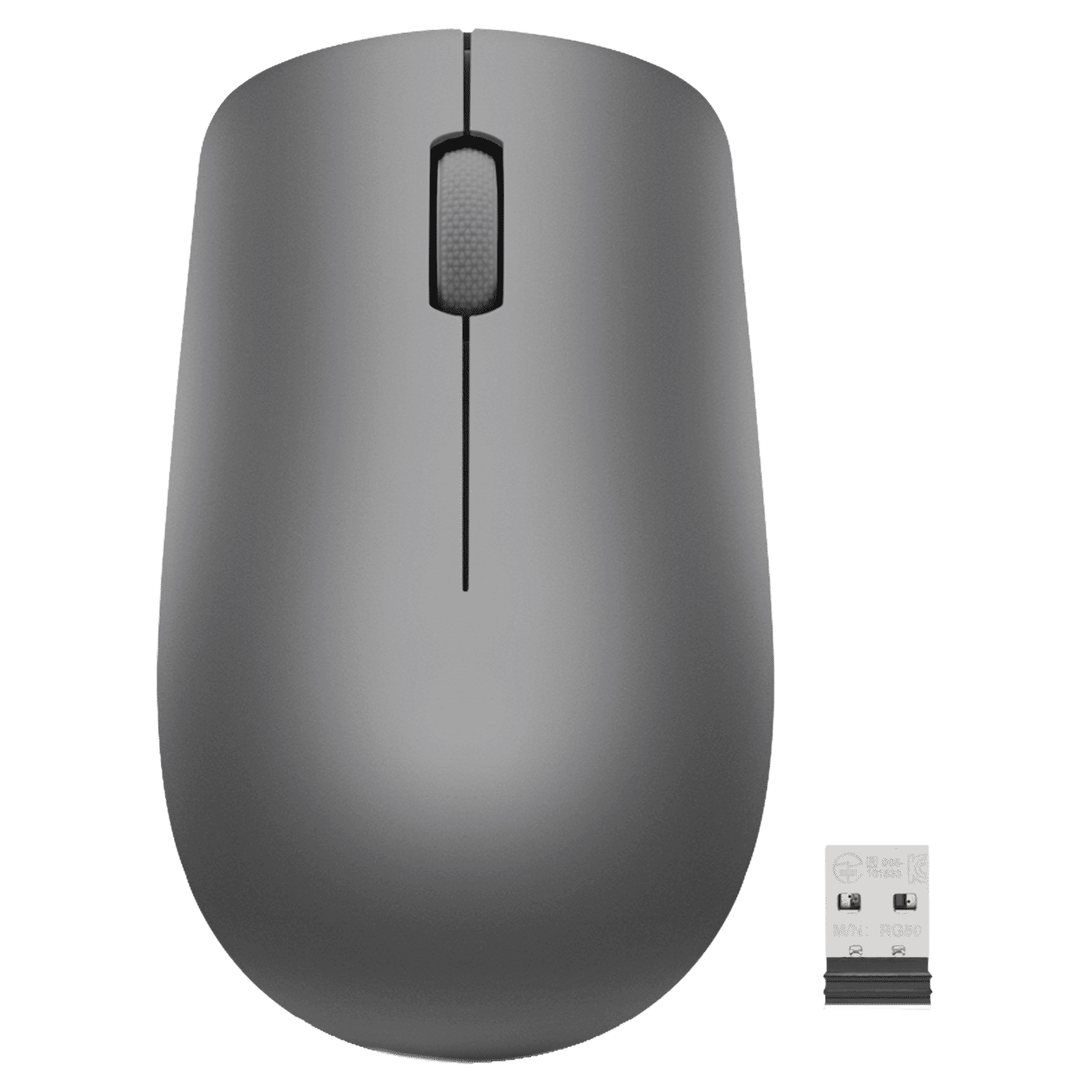 Lenovo 530 Wireless Optical Mouse (1200 DPI, Ergonomic Design, Graphite Grey)_1