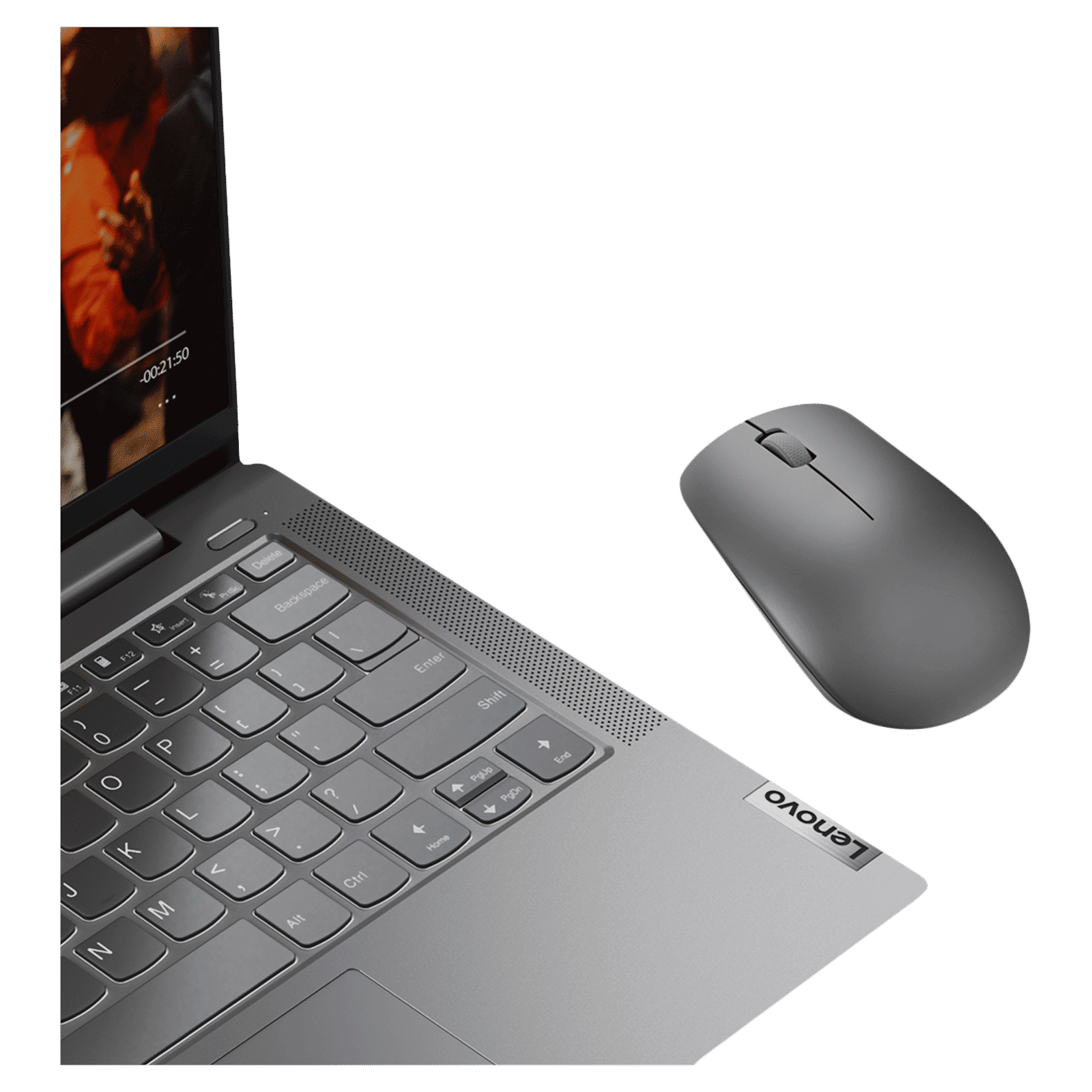 Lenovo 530 Wireless Optical Mouse (1200 DPI, Ergonomic Design, Graphite Grey)_6