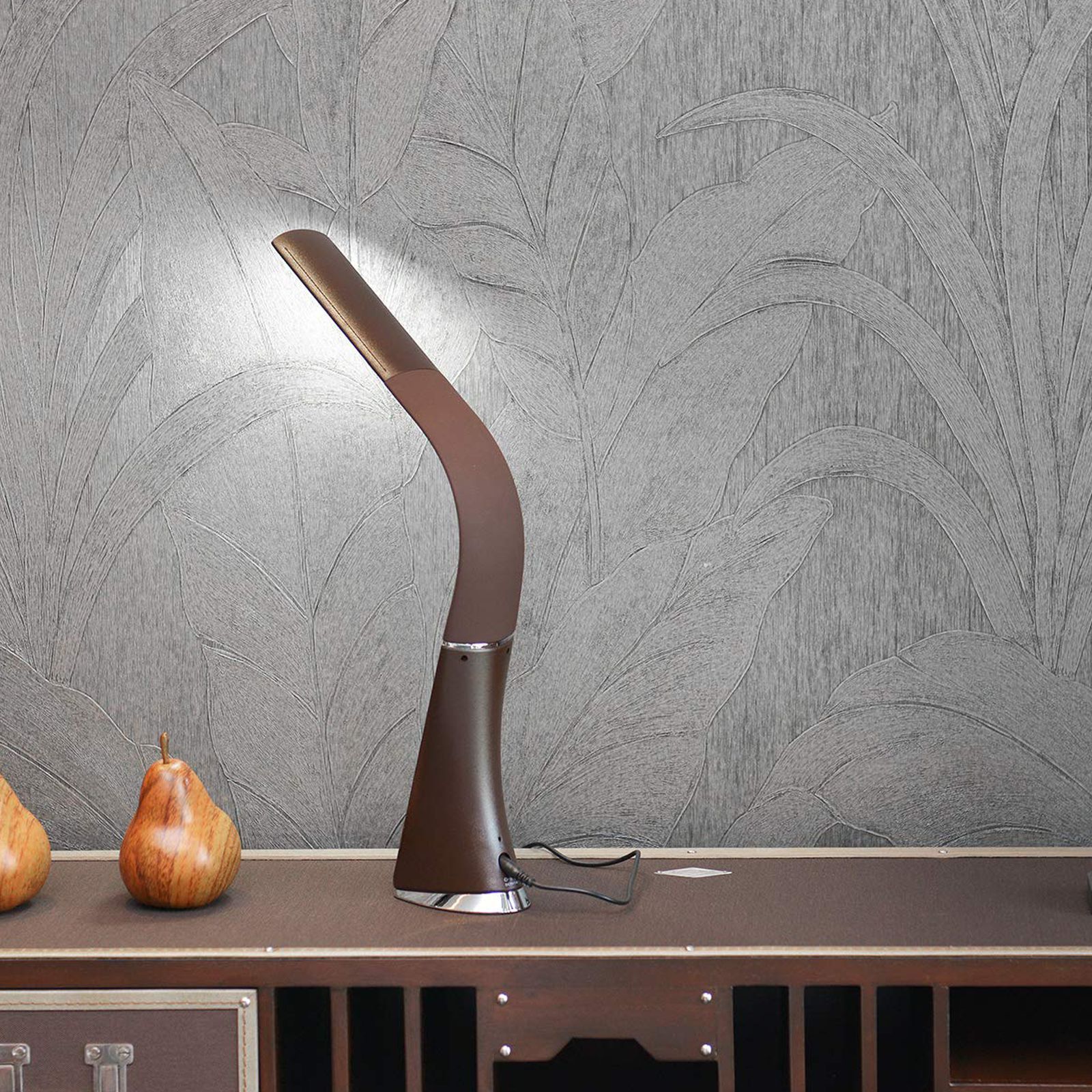 iGear Desk Lite 5 Watts Desk Light (200 Lumens, Touch Dimmer, iGear-U2, Brown) iGear Desk Lite 5 Watts Desk Light (200 Lumens, Touch Dimmer, iGear-U2, Brown)_8