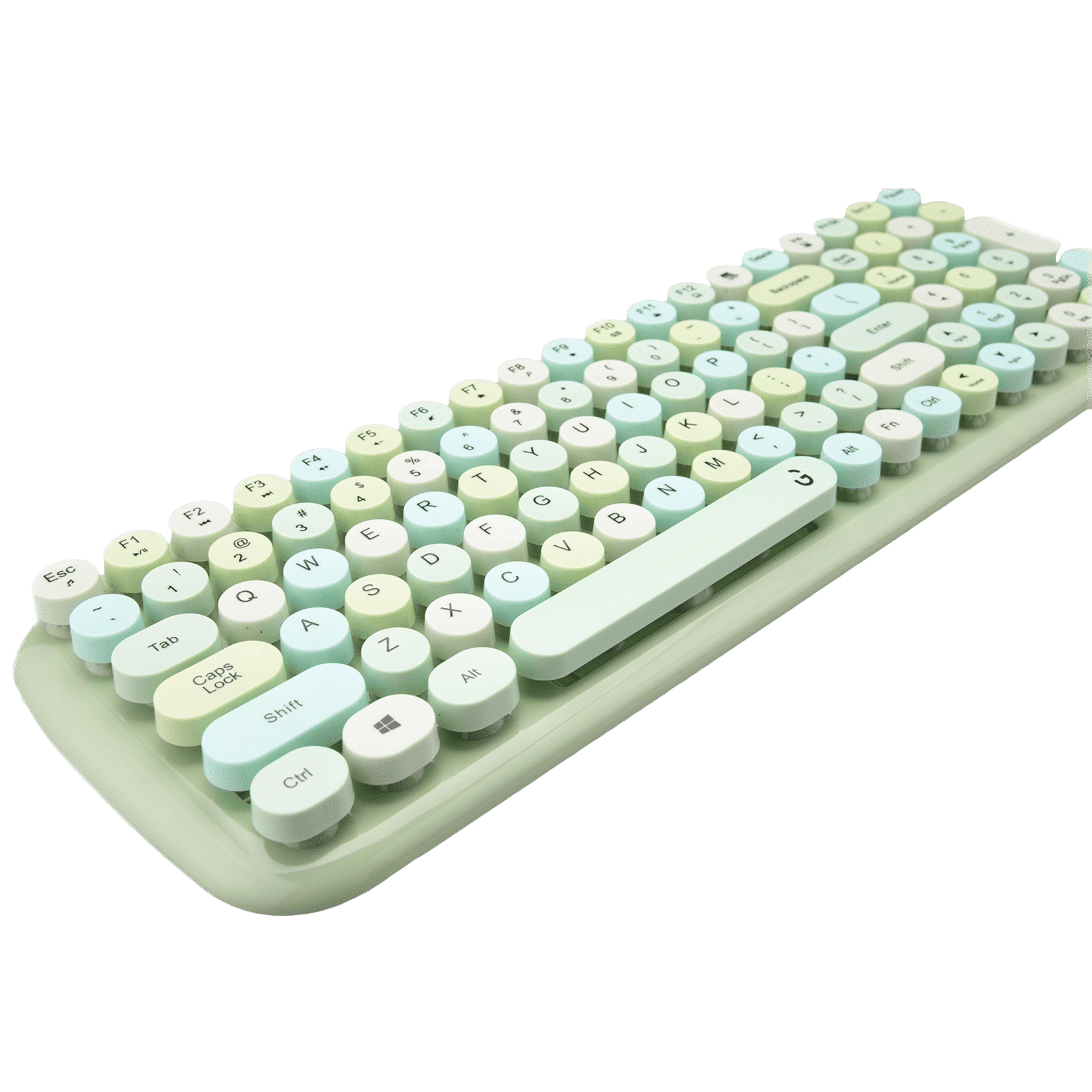 iGear KeyBee Rechargeable Wireless Keyboard & Mouse Combo (100 Keys, 1600 DPI Adjustable, Removable Key Caps, Green) iGear KeyBee Rechargeable Wireless Keyboard & Mouse Combo (100 Keys, 1600 DPI Adjustable, Removable Key Caps, Green)_4