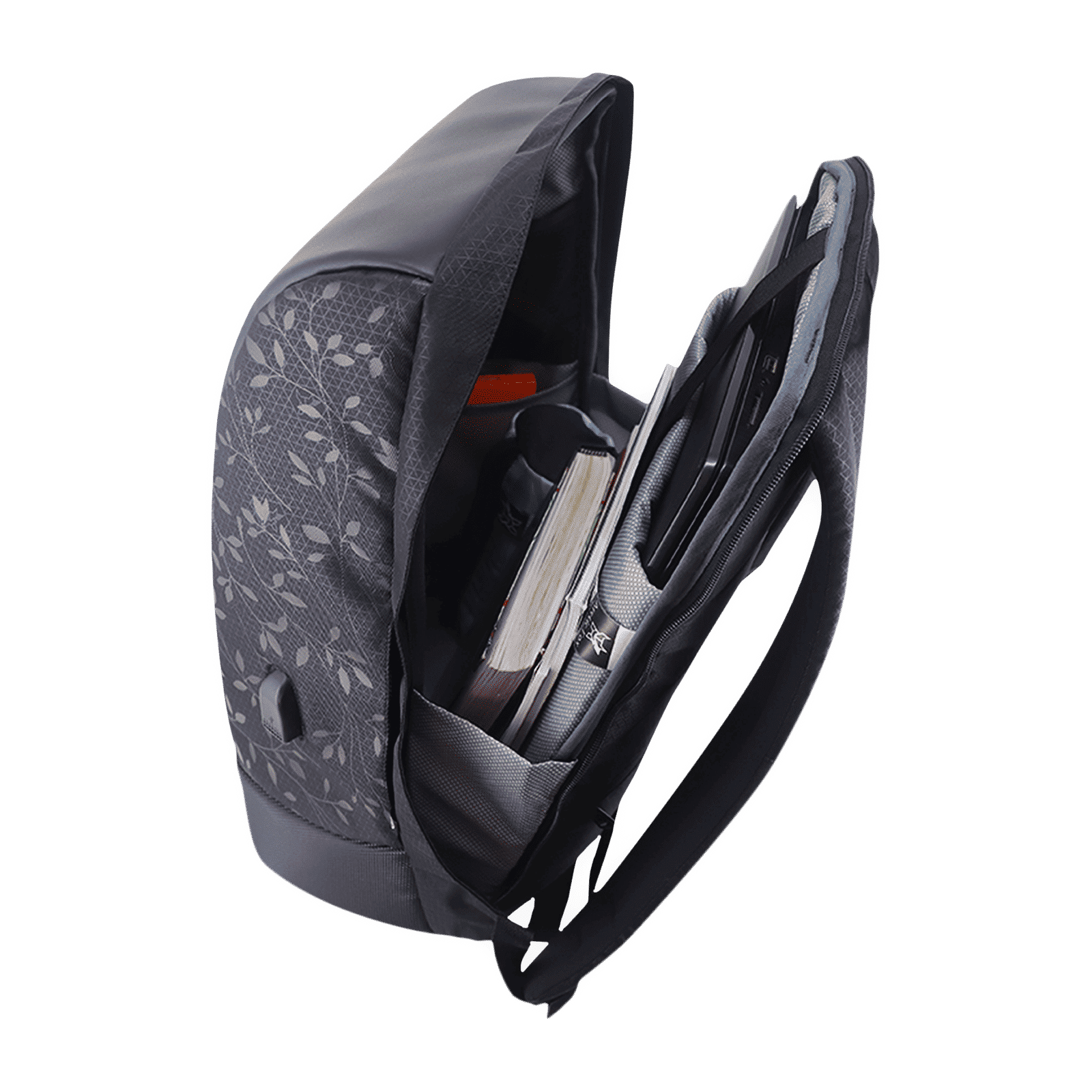 Arctic Fox Koala Polyester Laptop Backpack for 15.5 Inch Laptop (23 L, Anti-Theft, Black) Arctic Fox Koala Polyester Laptop Backpack for 15.5 Inch Laptop (23 L, Anti-Theft, Black)_7