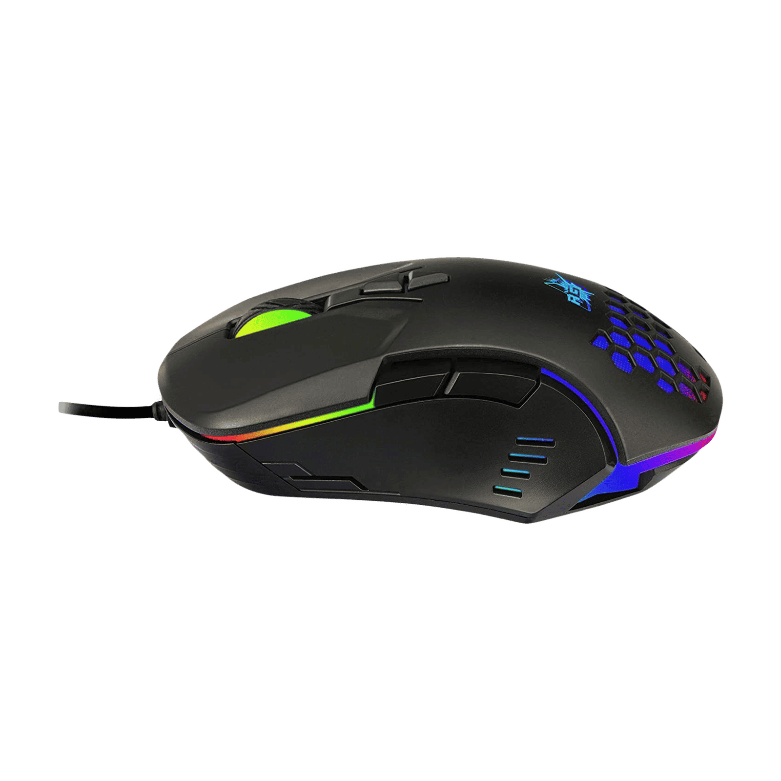 Red Gear A-15 Wired Optical Gaming Mouse (6400 DPI, Extra Durable Switches, Black)_4