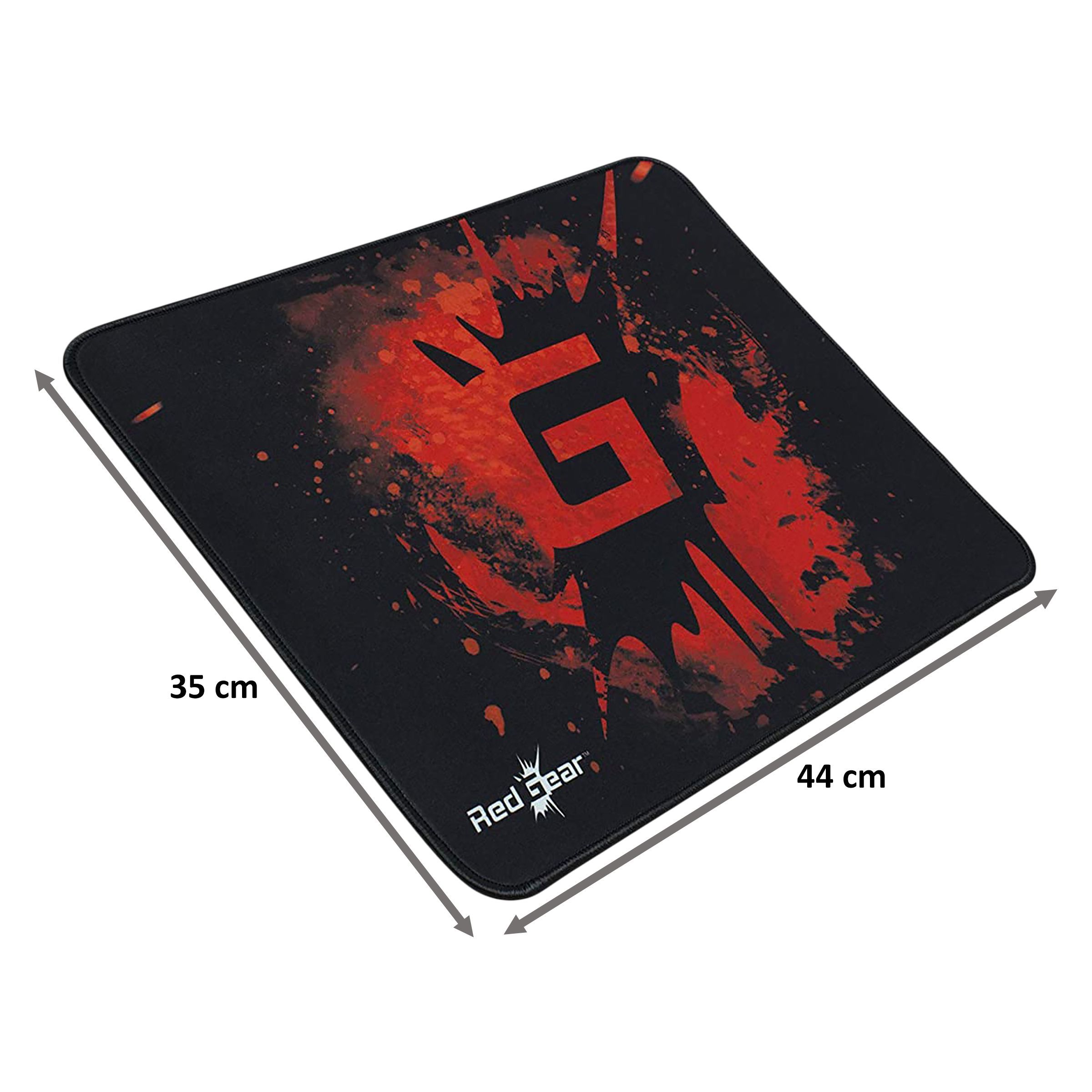 Red Gear MP44 Gaming Mouse Pad (Quick Response, 8904130845642, Black) Red Gear MP44 Gaming Mouse Pad (Quick Response, 8904130845642, Black)_2