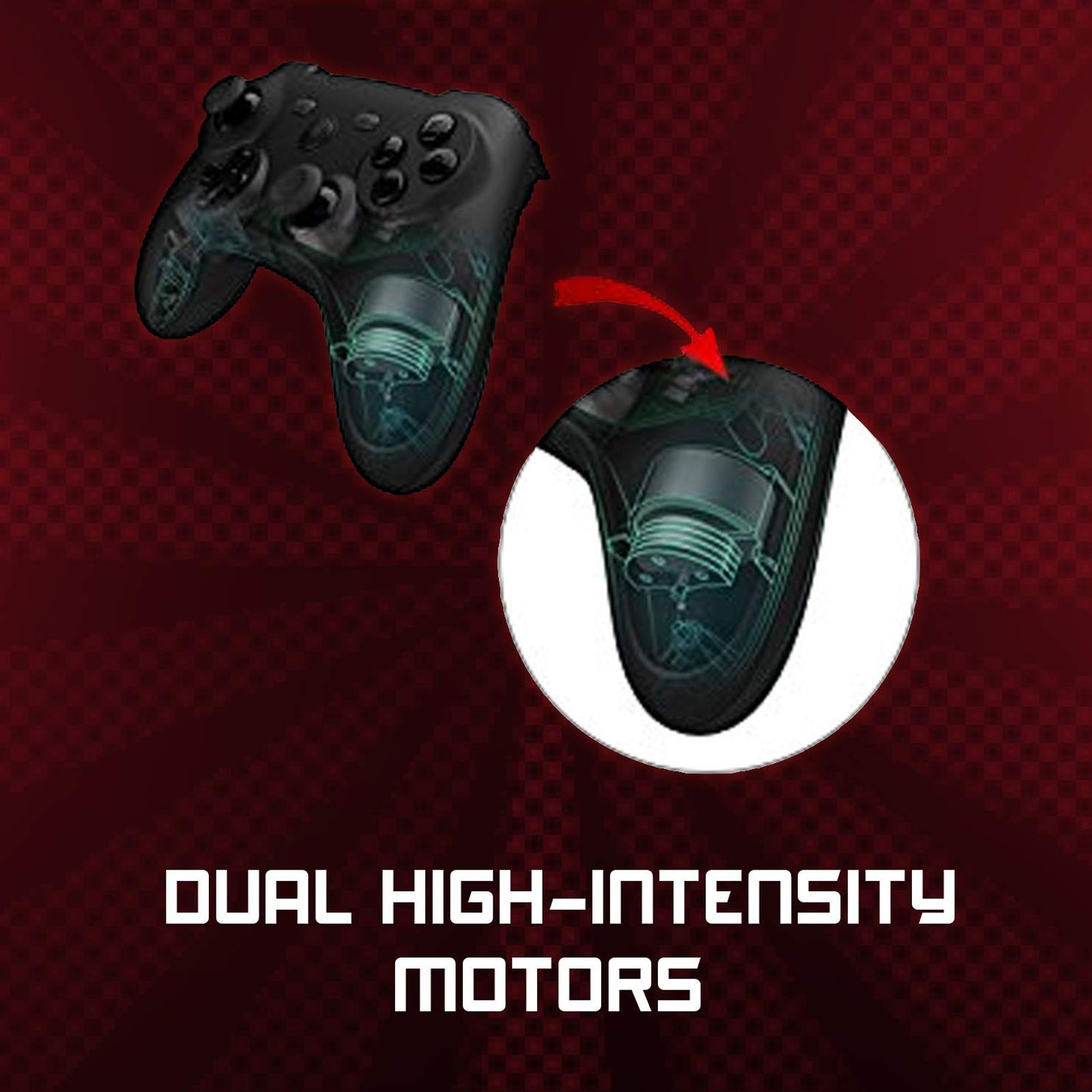 Red Gear Pro Wired Controller (Plug and Play, Black) Red Gear Pro Wired Controller (Plug and Play, Black)_4