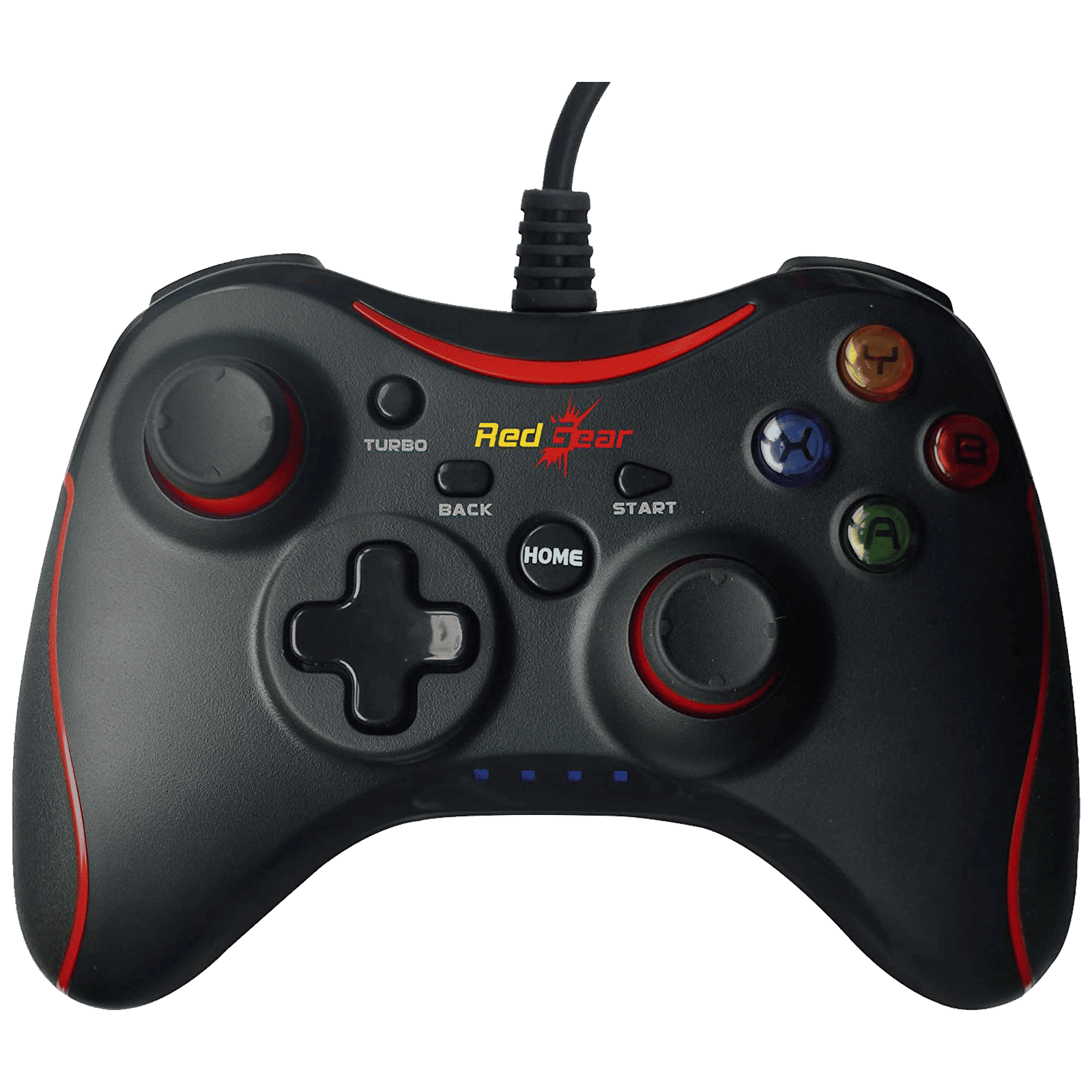 Red Gear Pro Wired Controller (Plug and Play, Black) Red Gear Pro Wired Controller (Plug and Play, Black)_1