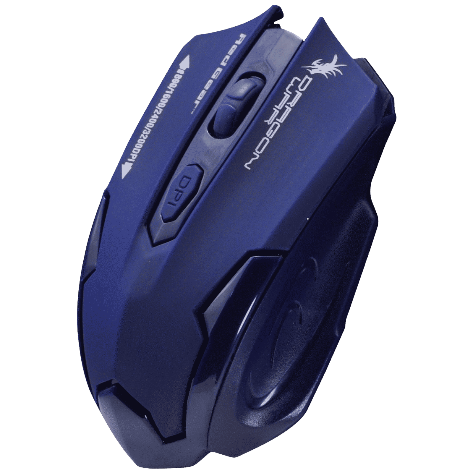 Red Gear Dragonwar Emera Wired Performance Gaming Mouse with Customizable Buttons (3200 DPI Adjustable, Blue Sensor Technology, Dark Blue)_6