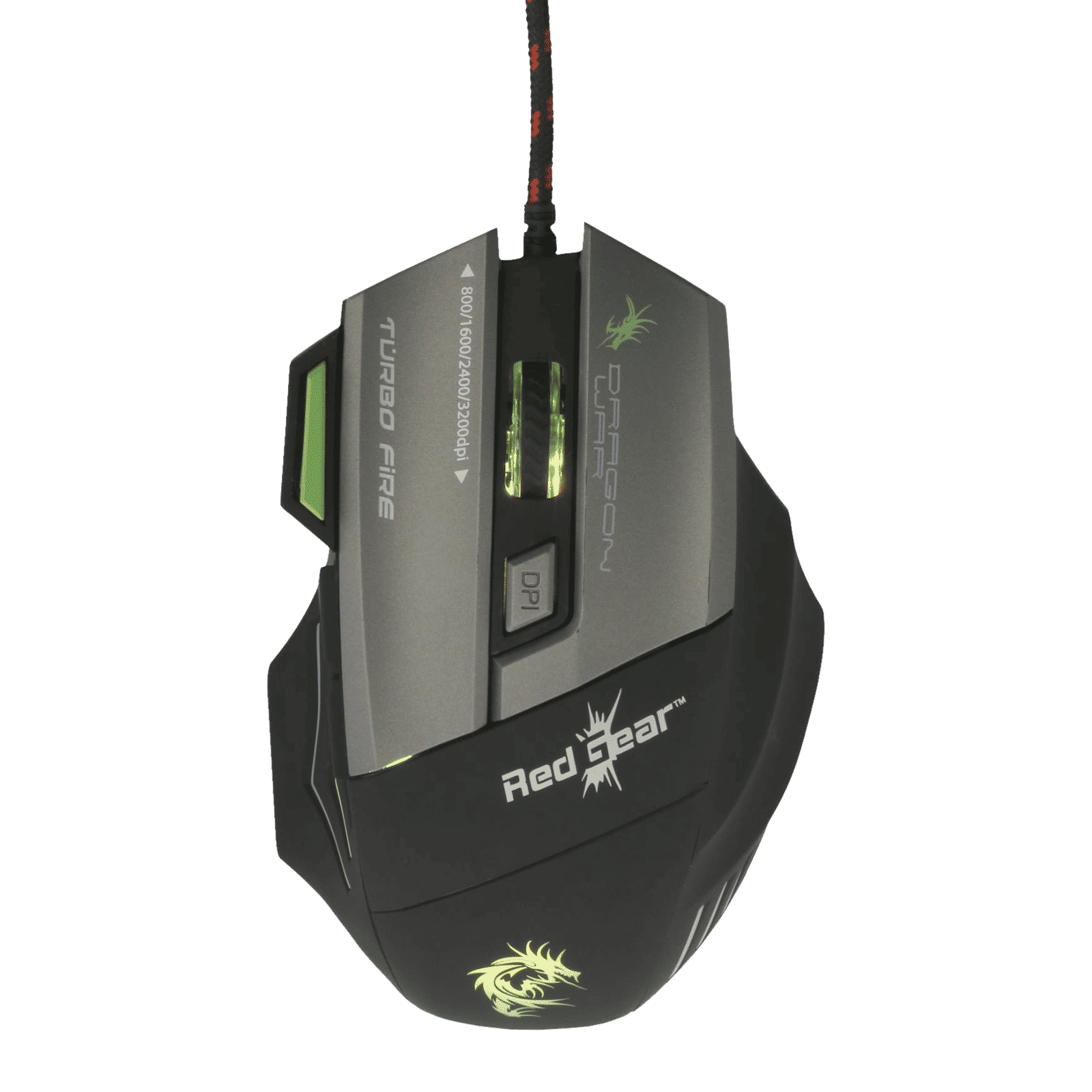 Red Gear Dragonwar Thor Wired Optical Gaming Mouse (3200 DPI Adjustable, Blue Sensor Technology, Blue)_7