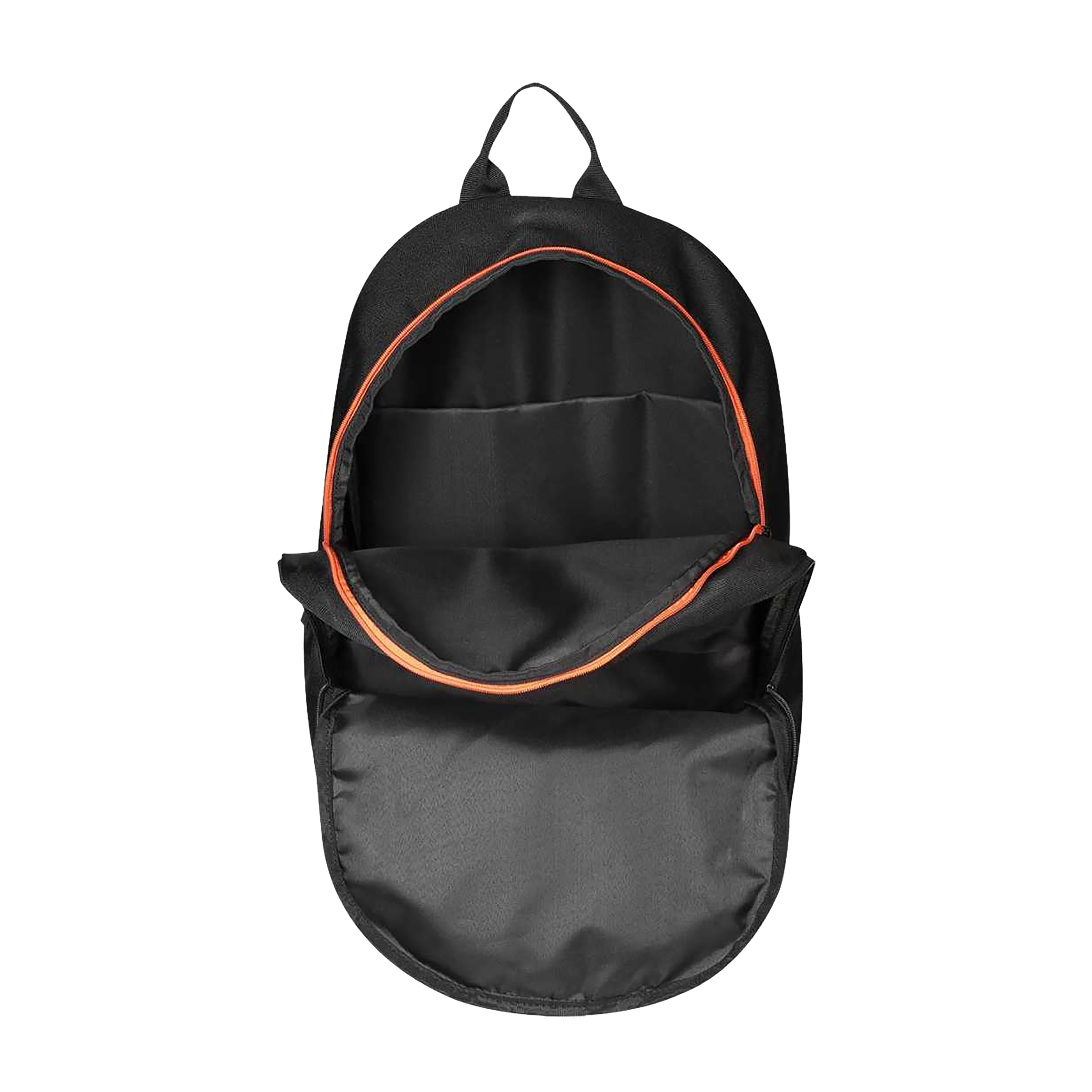 KOOLTOPP Odyssey Polyester Laptop Backpack for 15.6 Inch Laptop (31 L, Water Resistant, Black/Orange)_5