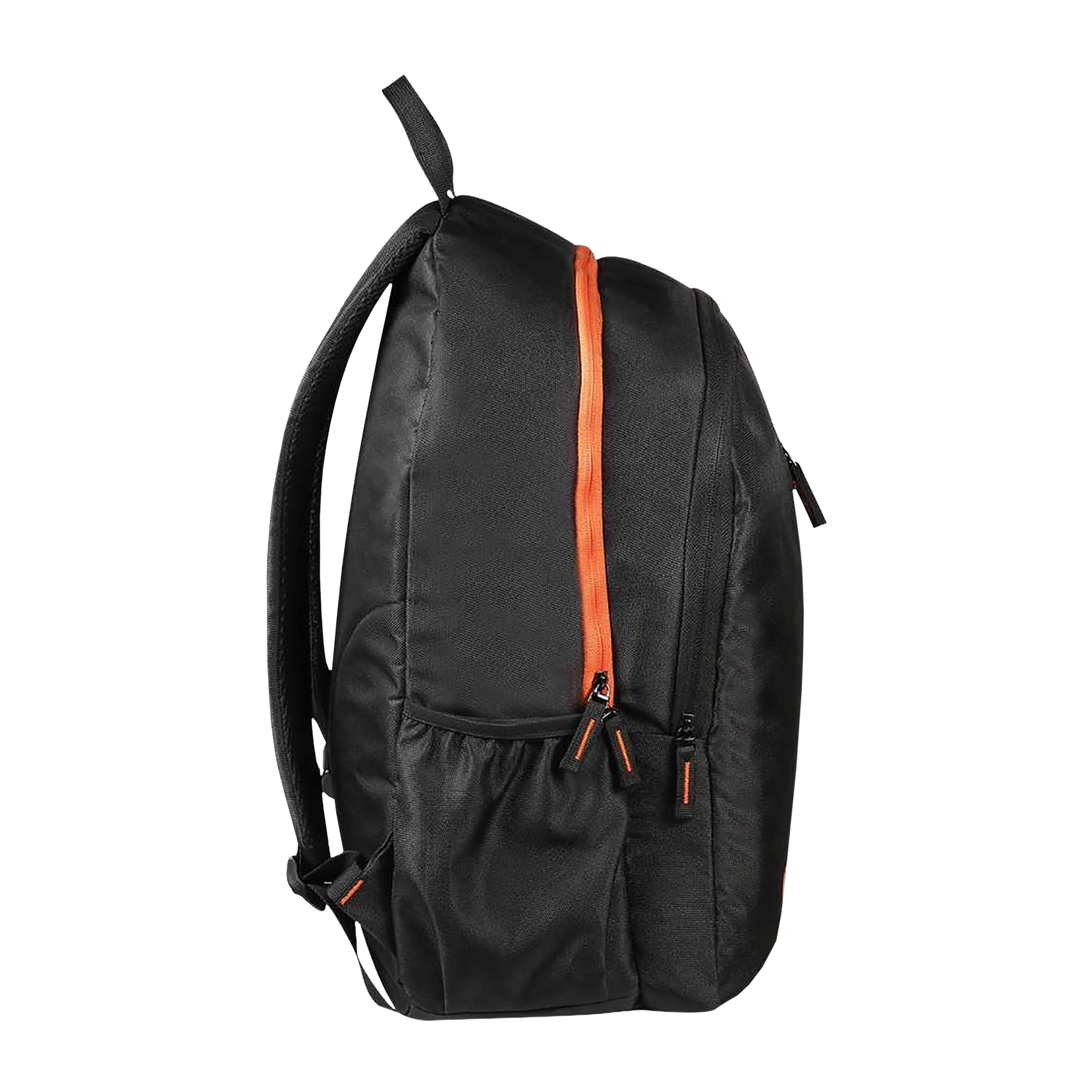 KOOLTOPP Odyssey Polyester Laptop Backpack for 15.6 Inch Laptop (31 L, Water Resistant, Black/Orange)_6