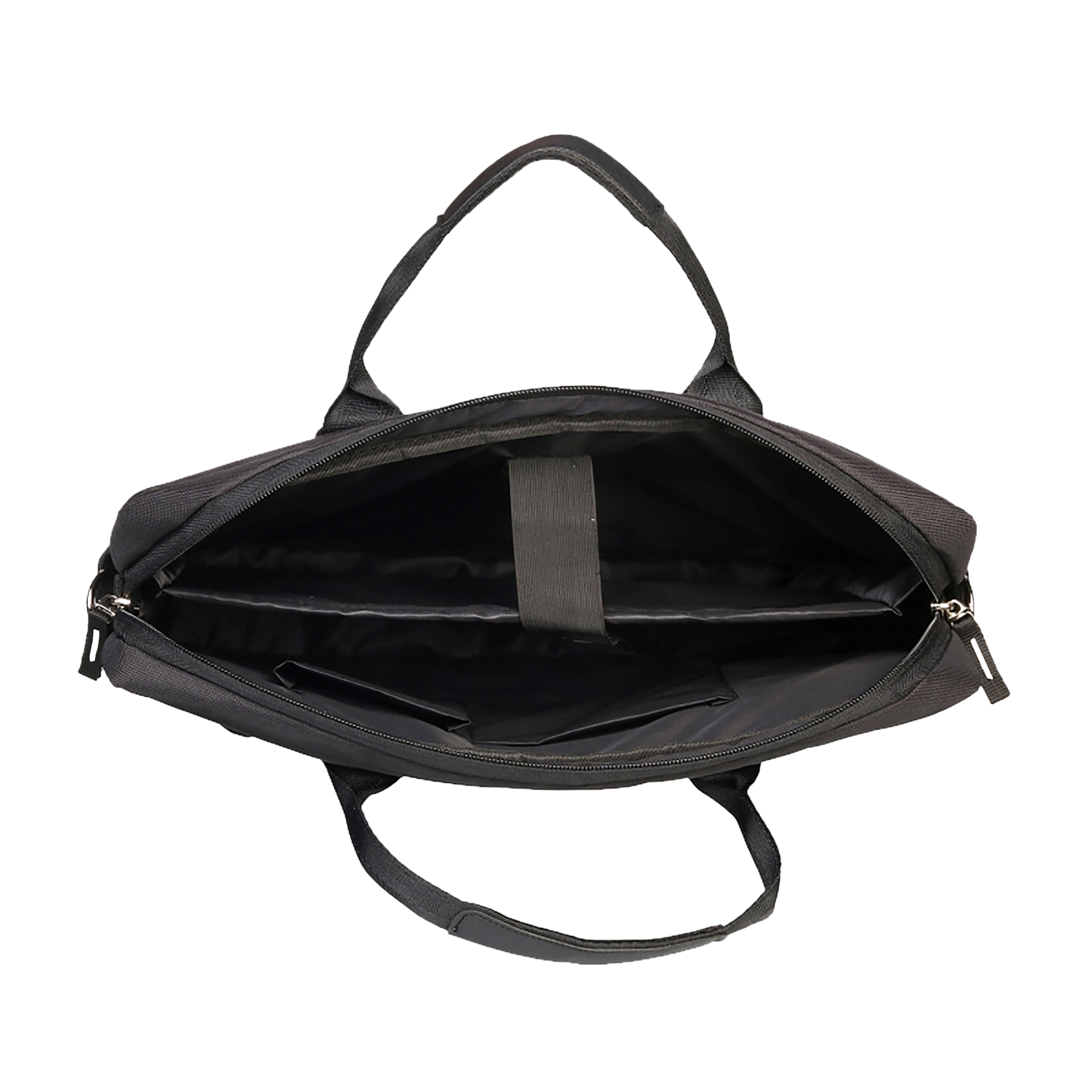 KOOLTOPP Classy Messenger Polyester Laptop Sleeve for 15.6 Inch Laptop (7 L, Water Resistant, Grey)_4