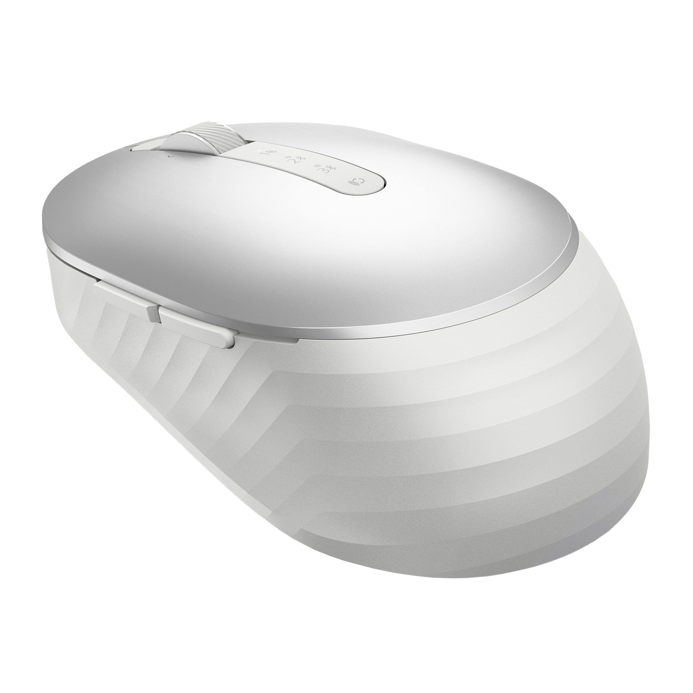 DELL MS7421W Rechargeable Wireless Optical Performance Mouse with Type C Adapter (1600 dpi, Ergonomic Design, Platinum silver)_4
