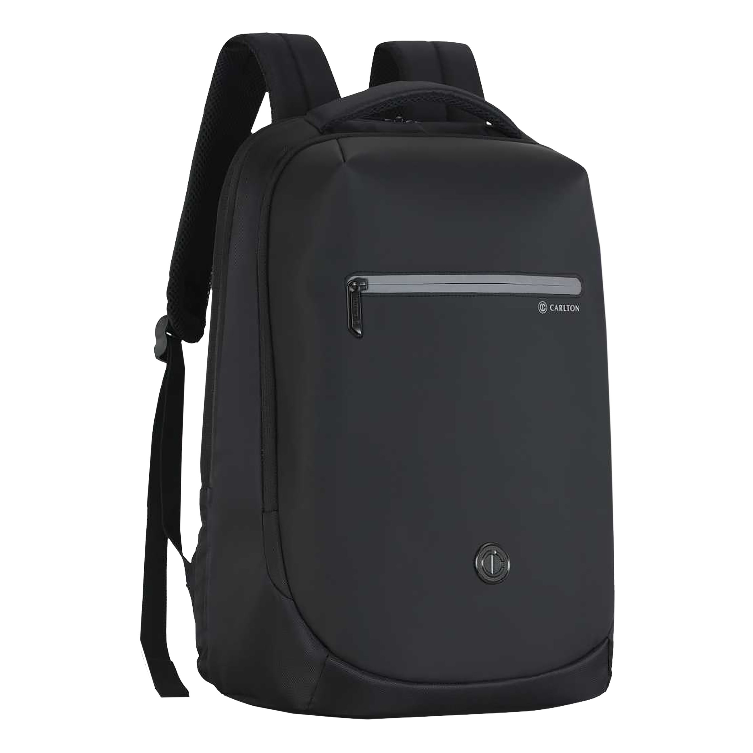 Carlton Dorset 02 Nylon Laptop Backpack for 16 Inch Laptop (25 L, With Rain Cover, Midnight Black) Carlton Dorset 02 Nylon Laptop Backpack for 16 Inch Laptop (25 L, With Rain Cover, Midnight Black)_4