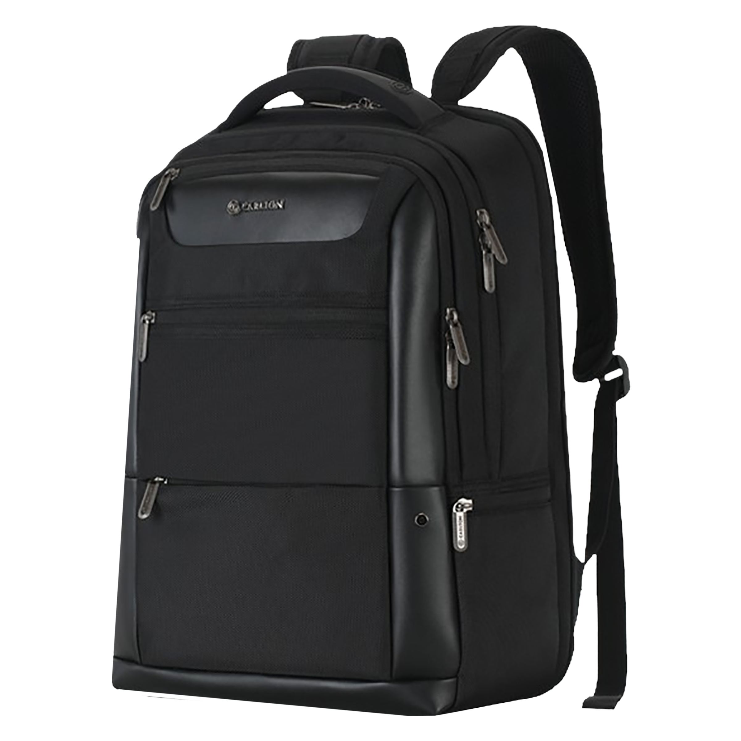Carlton Hampshire 01 Nylon Laptop Backpack for 16 Inch Laptop (26 L, Ergo Foam Back, Ferrous Black)_5