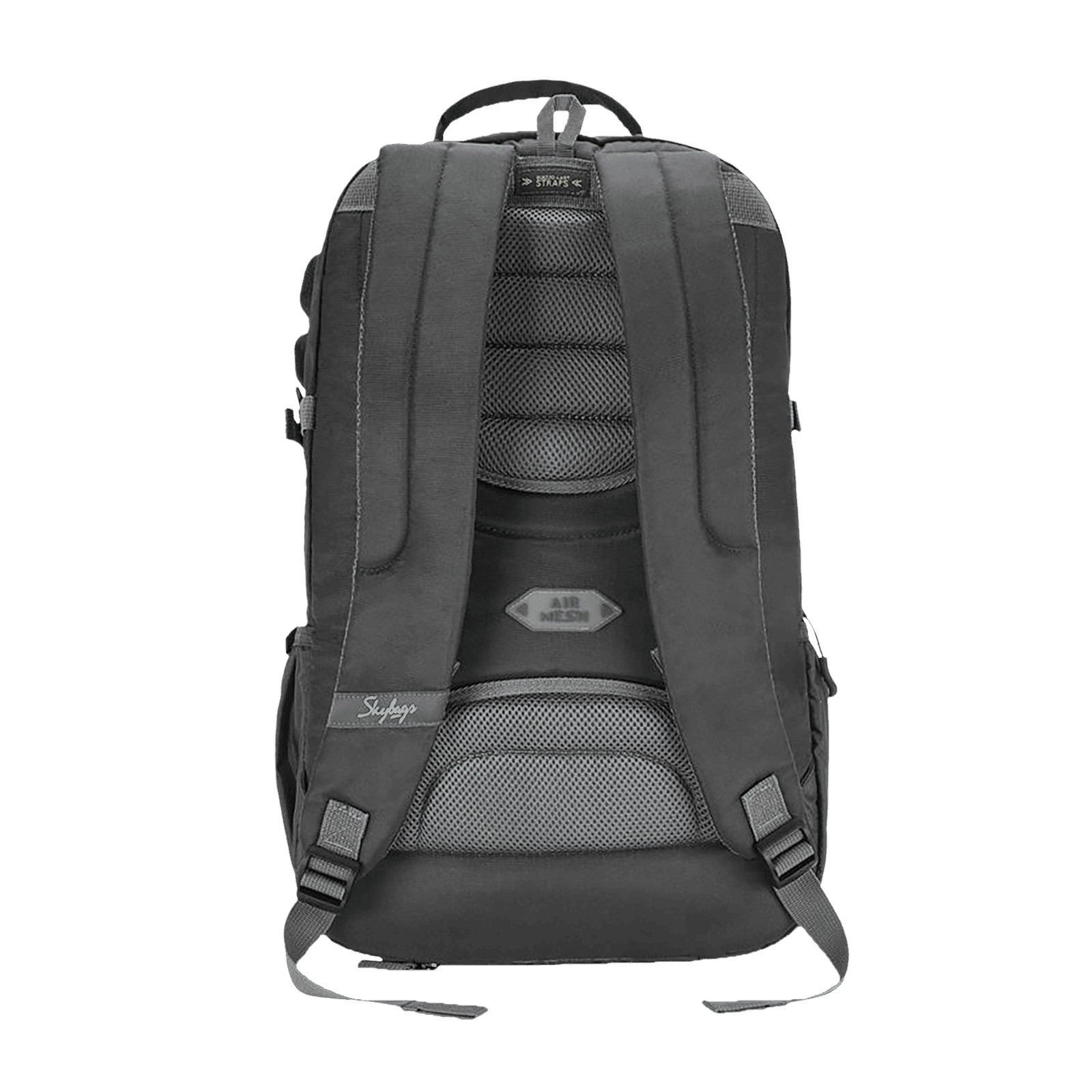 Skybags Campus Plus XL 01 Polyester Laptop Backpack for 17 Inch Laptop (33 L, With Rain Cover, Grey)_3