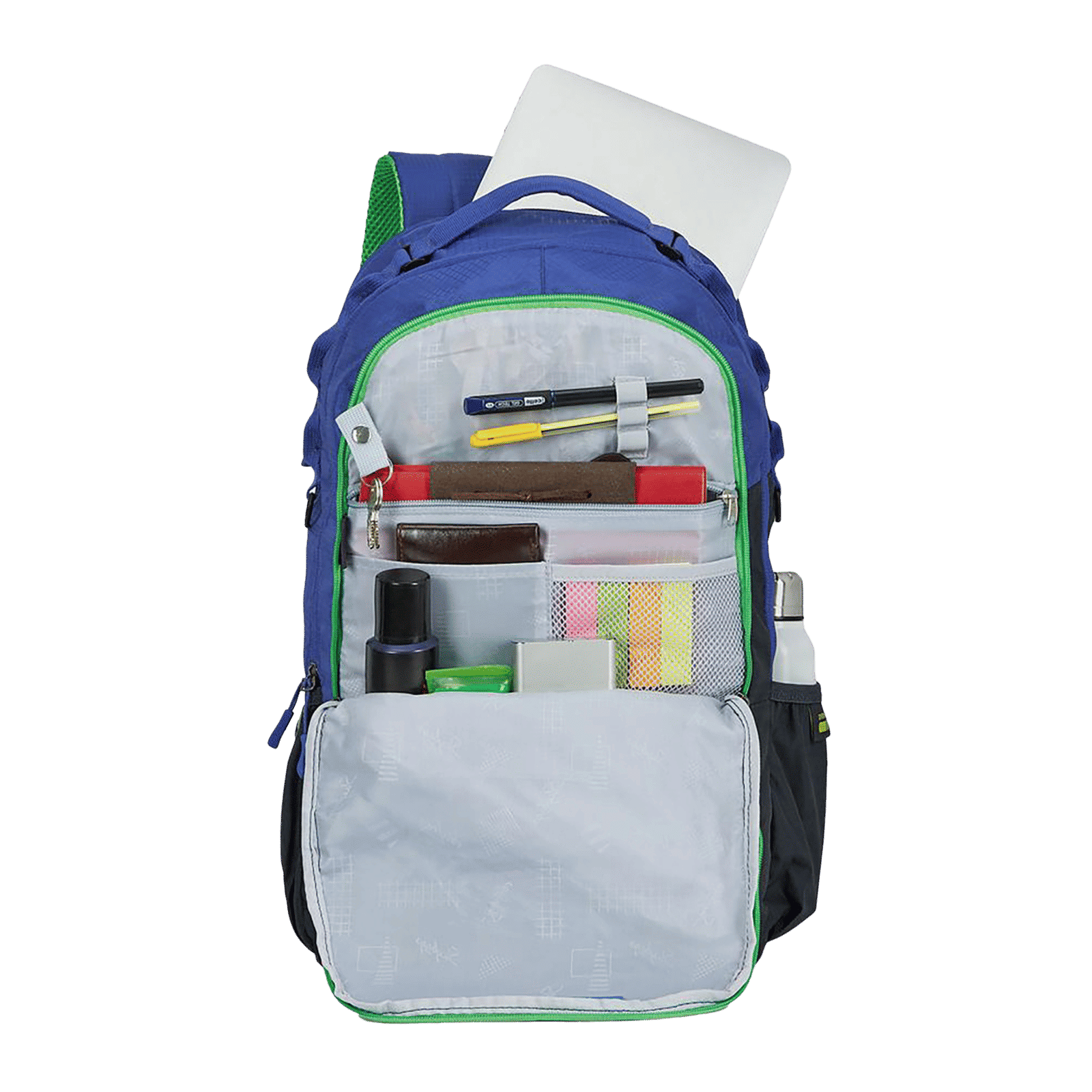 Skybags Campus Plus XL 05 Polyester Laptop Backpack for 17 Inch Laptop (33 L, With Rain Cover, Black)_6