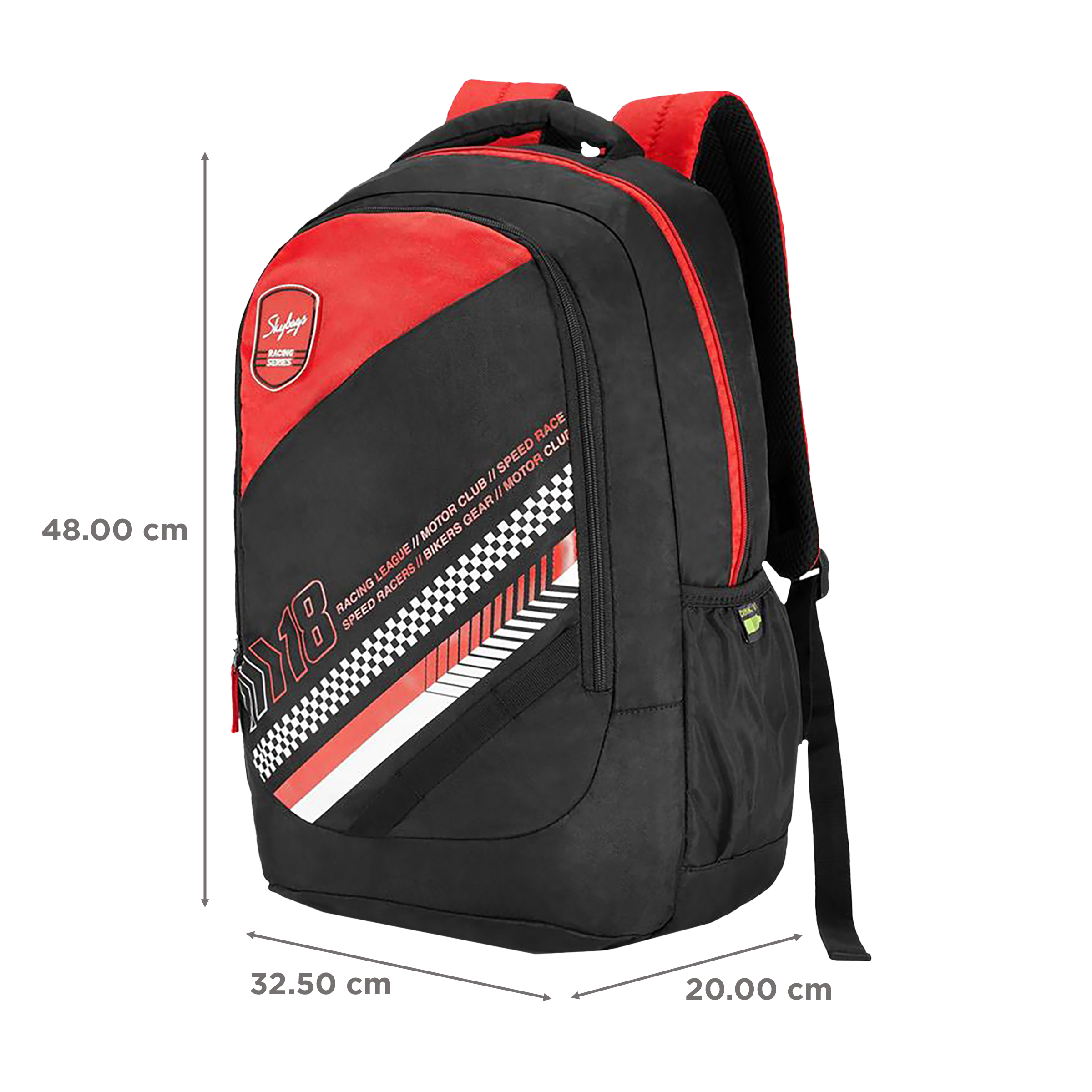 Skybags BFF 2 Polyester Laptop Backpack for 15.4 Inch Laptop (28 L, Water Resistant, Black)_3