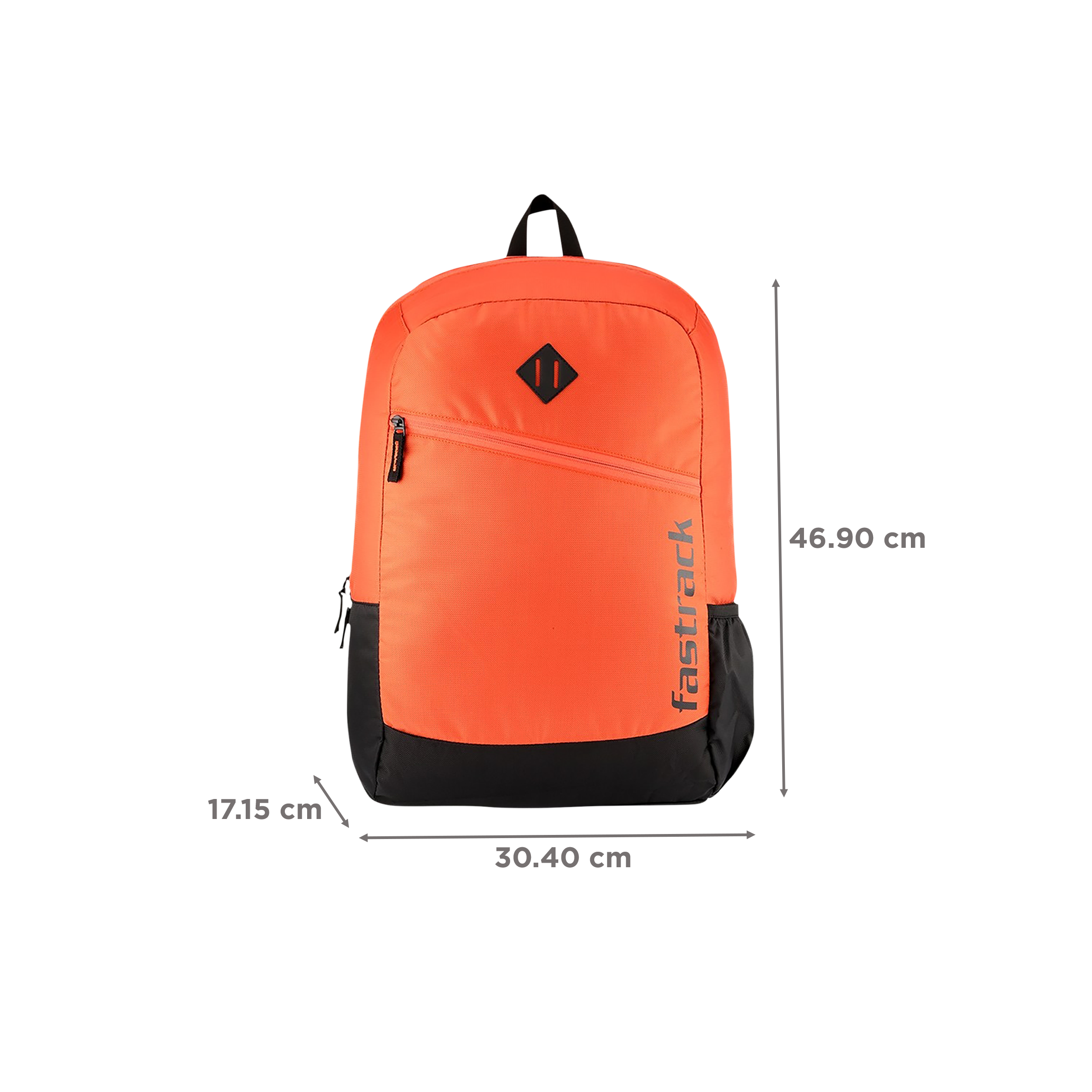 fastrack Polyester Laptop Backpack for 16 Inch Laptop (25 L, Lightweight & Comfortable, Orange) fastrack Polyester Laptop Backpack for 16 Inch Laptop (25 L, Lightweight & Comfortable, Orange)_3