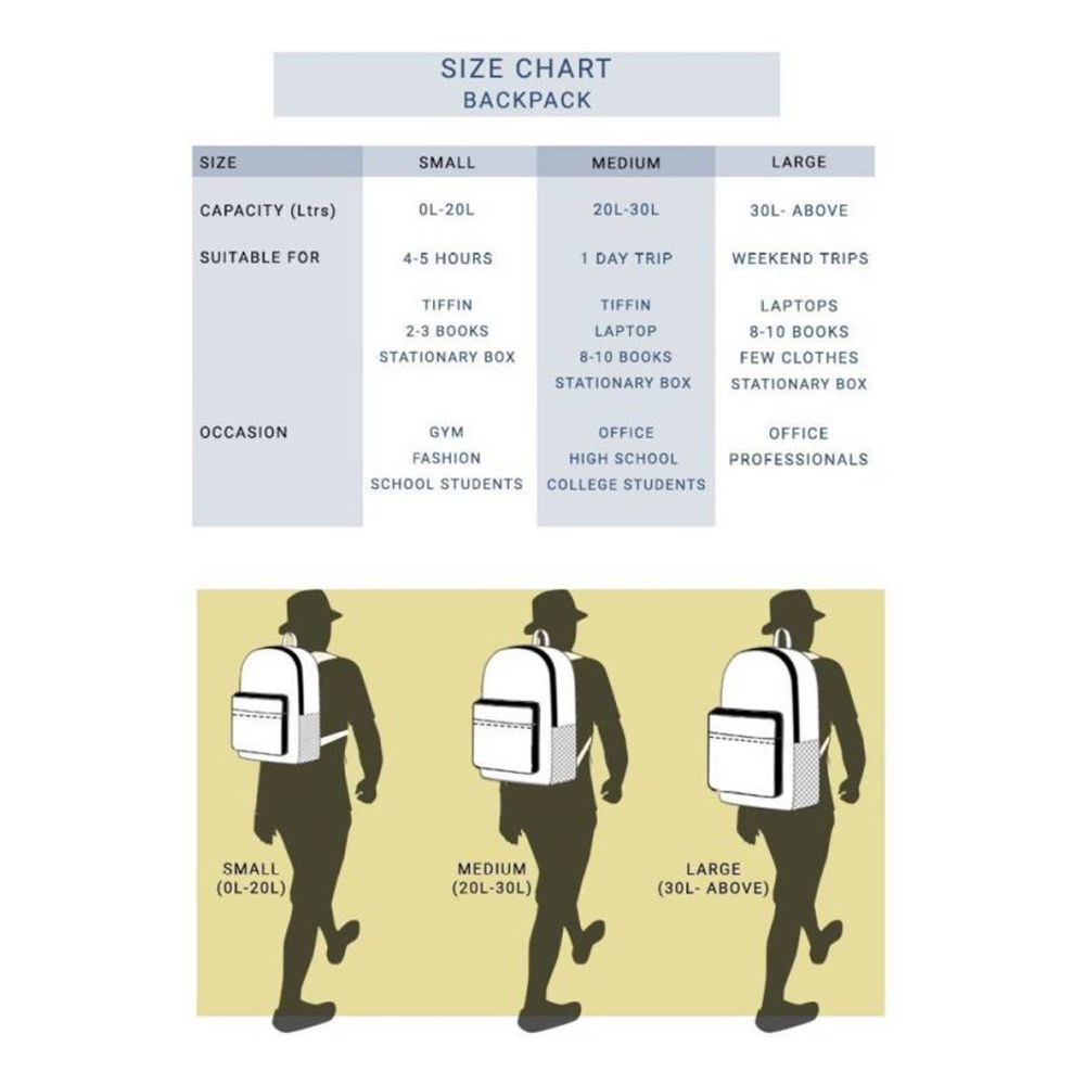 fastrack Polyester Laptop Backpack for 16 Inch Laptop (25 L, Lightweight & Comfortable, Grey)_7