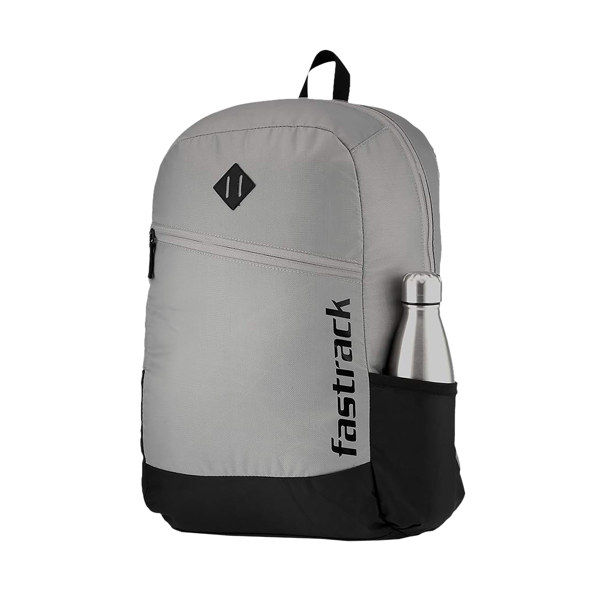 fastrack Polyester Laptop Backpack for 16 Inch Laptop (25 L, Lightweight & Comfortable, Grey)_6