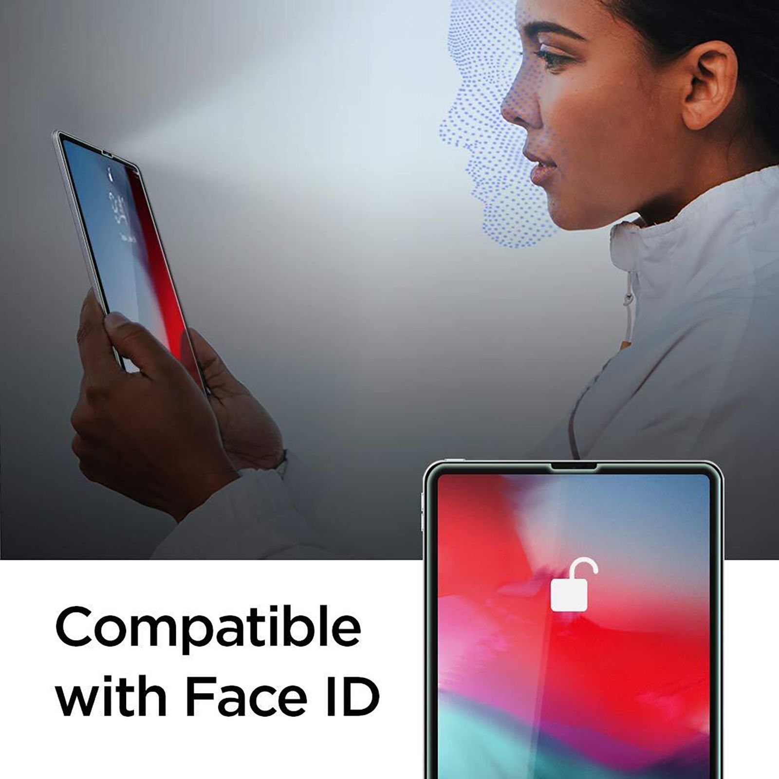 Spigen GLAS.tR Slim Screen Protector for Apple iPad Air 10.9 Inch, iPad Pro 11 Inch (Oleophobic Coating) Spigen GLAS.tR Slim Screen Protector for Apple iPad Air 10.9 Inch, iPad Pro 11 Inch (Oleophobic Coating)_4