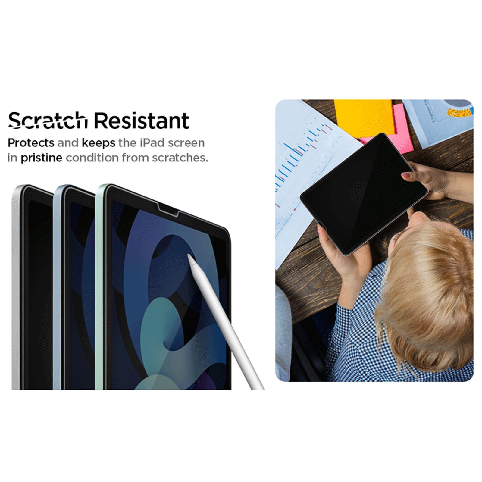 Spigen GLAS.tR Slim Screen Protector for Apple iPad Air 10.9 Inch, iPad Pro 11 Inch (Oleophobic Coating) Spigen GLAS.tR Slim Screen Protector for Apple iPad Air 10.9 Inch, iPad Pro 11 Inch (Oleophobic Coating)_7
