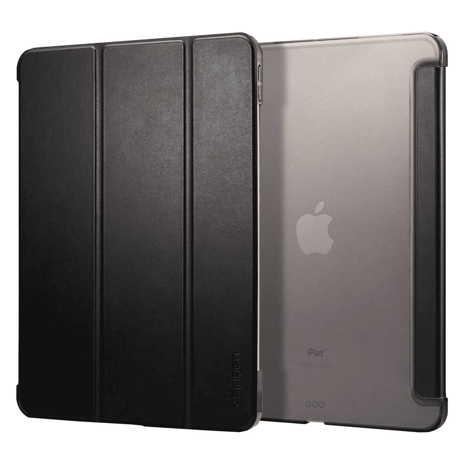 Spigen Smart Fold Polycarbonate, TPU Flip Cover for Apple iPad Air (4th & 5th Gen) (Scratch Protection, Black)_6