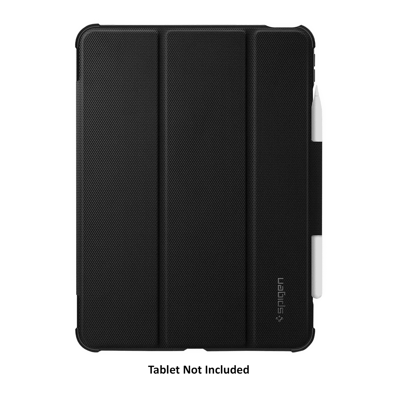 Spigen Rugged Armor Pro Polycarbonate, TPU Flip Cover for Apple iPad Air (4th & 5th Gen) (Built-in Kickstand, Black)_13