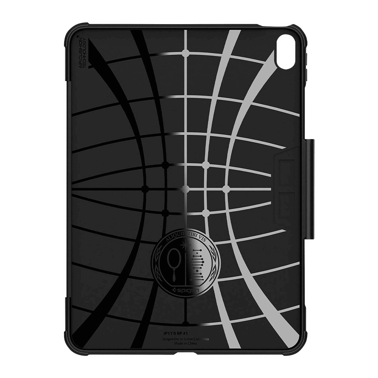 Spigen Rugged Armor Pro Polycarbonate, TPU Flip Cover for Apple iPad Air (4th & 5th Gen) (Built-in Kickstand, Black)_7