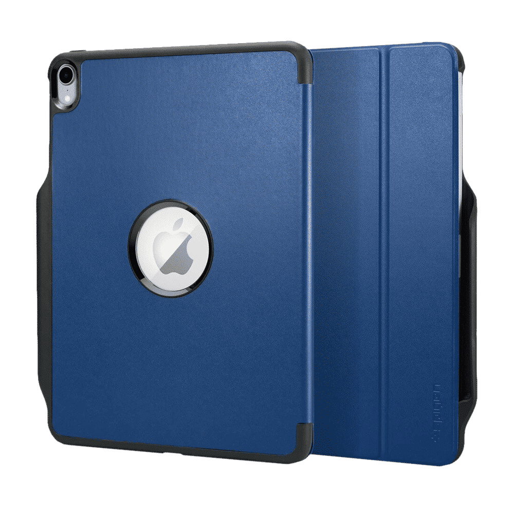 Spigen Smart Fold 2 Polycarbonate, TPU Flip Cover for Apple iPad Pro (Built-in Pen Slot, Blue)_7