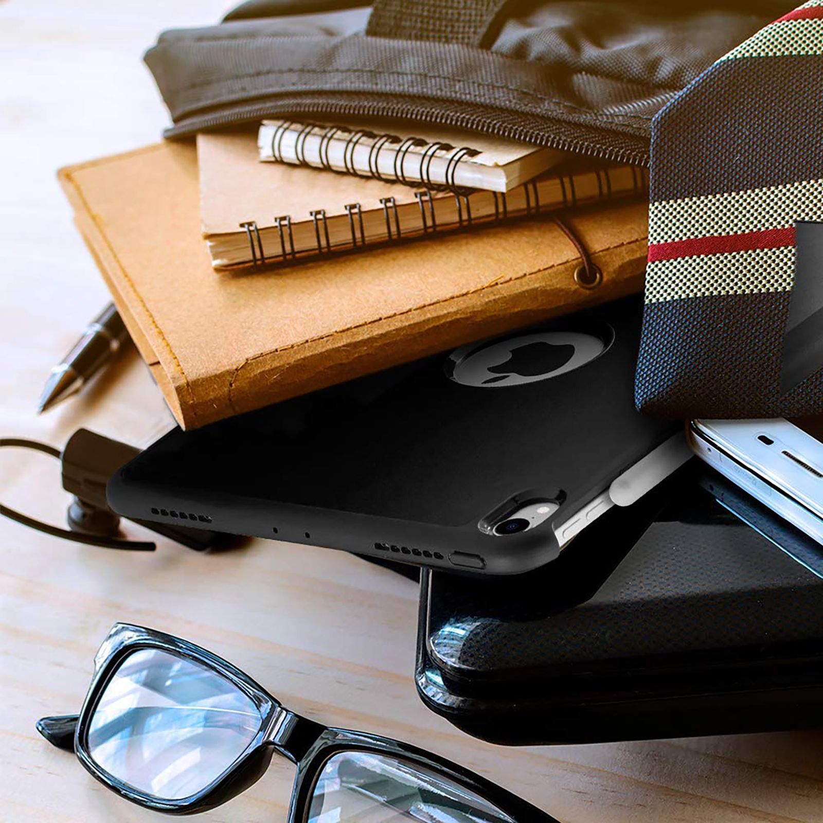 Spigen Smart Fold 2 Polycarbonate, TPU Flip Cover for Apple iPad Pro (Built-in Pen Slot, Black)_7