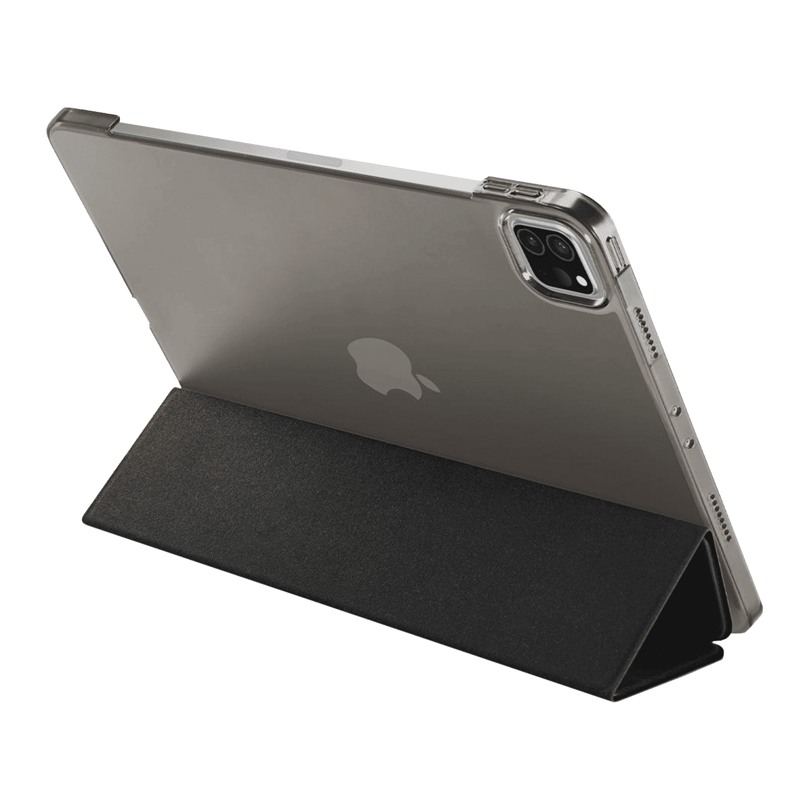 Spigen Smart Fold Polycarbonate, Polyurethane Leather Flip Cover for Apple iPad Pro (Secure Magnetic Closure, Black)_4