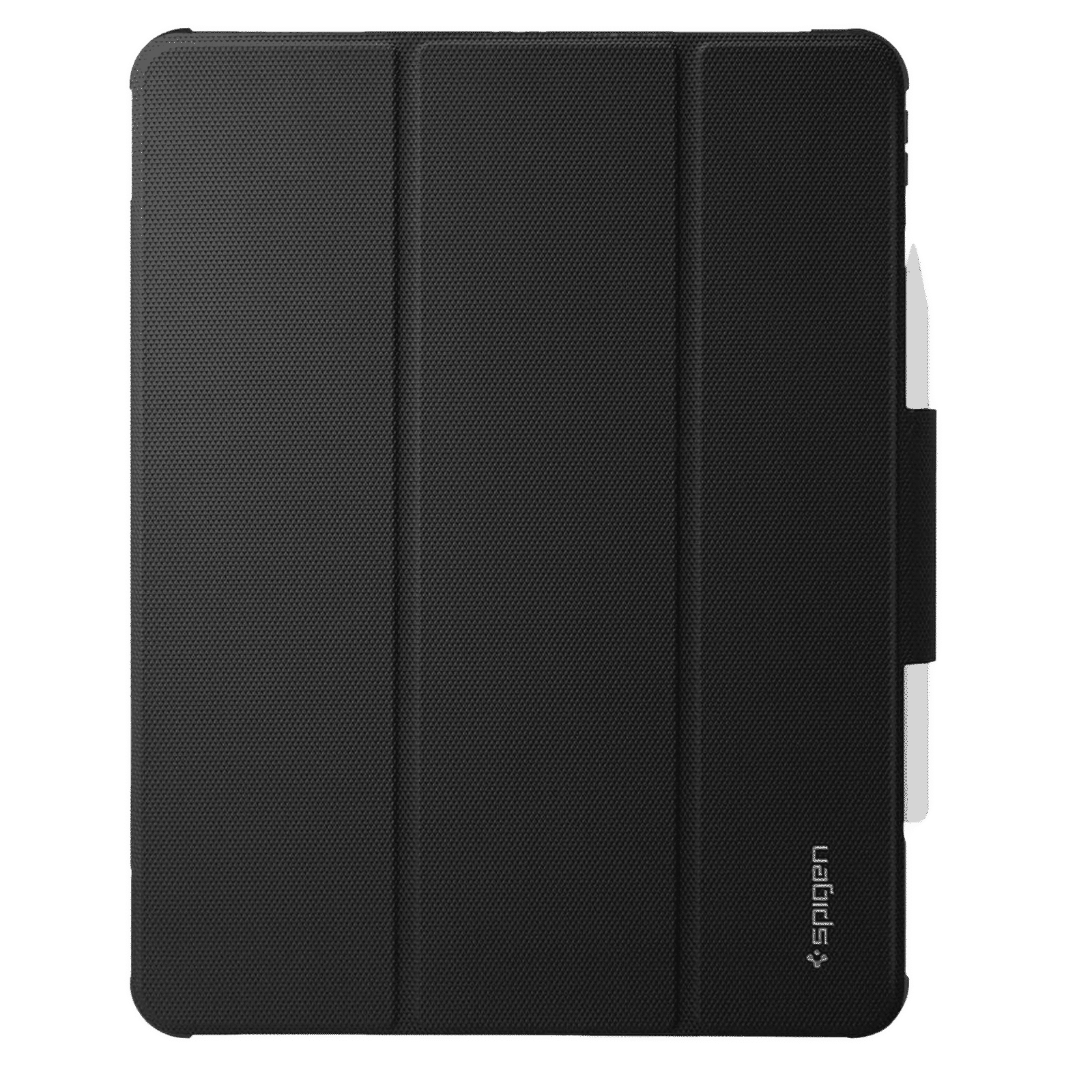 Spigen Rugged Armor Pro Polyurethane Leather, TPU Flip Cover for Apple iPad Pro (Built-in Kickstand, Black)_8
