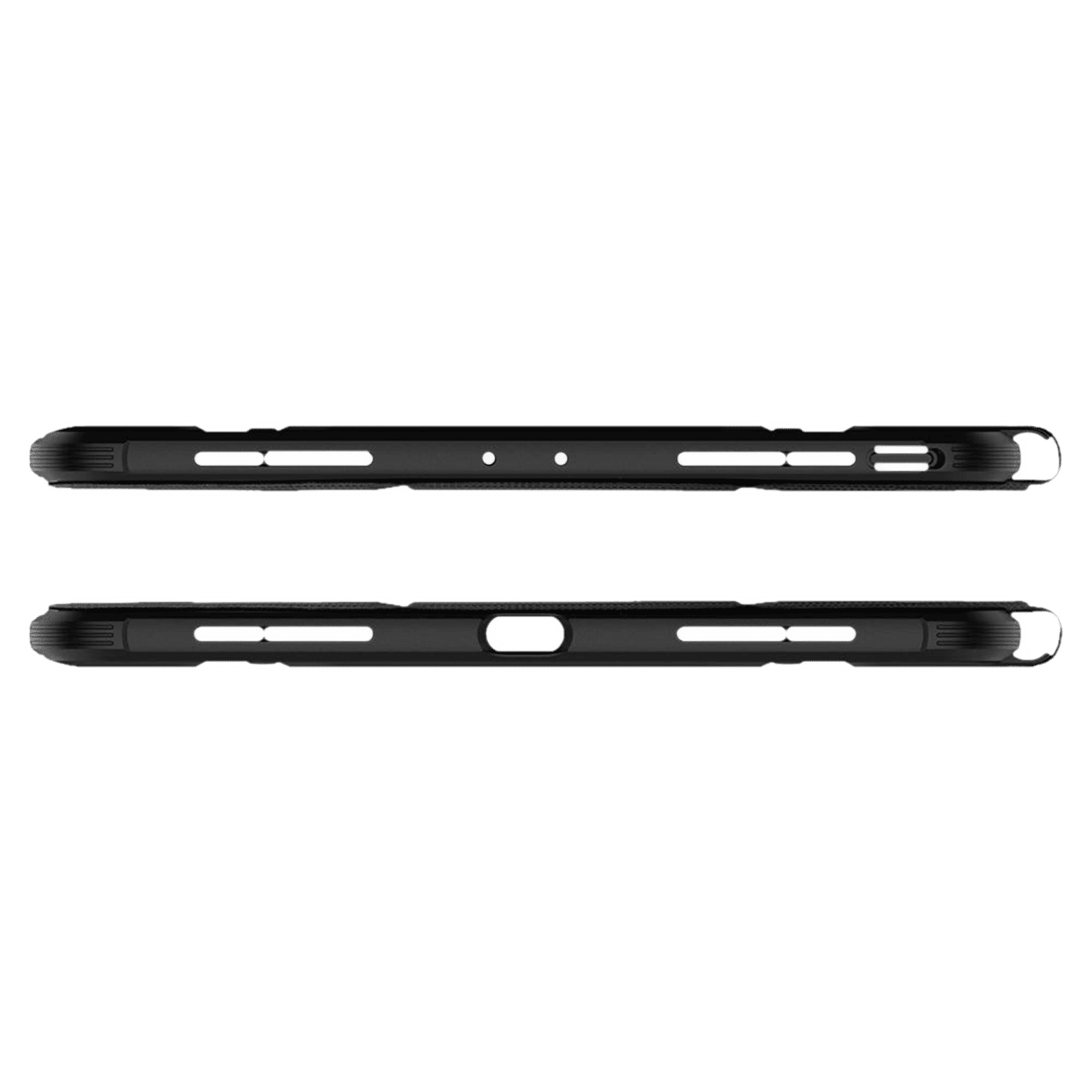 Spigen Rugged Armor Pro Polyurethane Leather, TPU Flip Cover for Apple iPad Pro (Built-in Kickstand, Black)_16