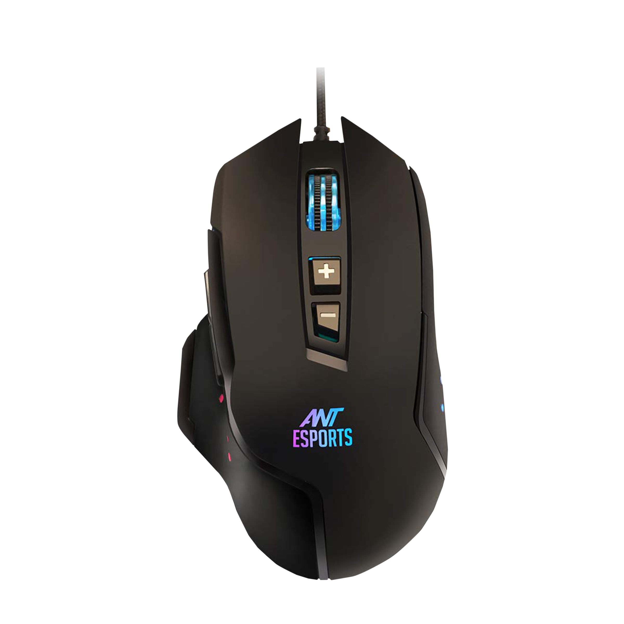 ANT ESPORTS GM300 Wired Optical Gaming Mouse (4800 DPI Adjustable, Ergonomic Design, Black)_1