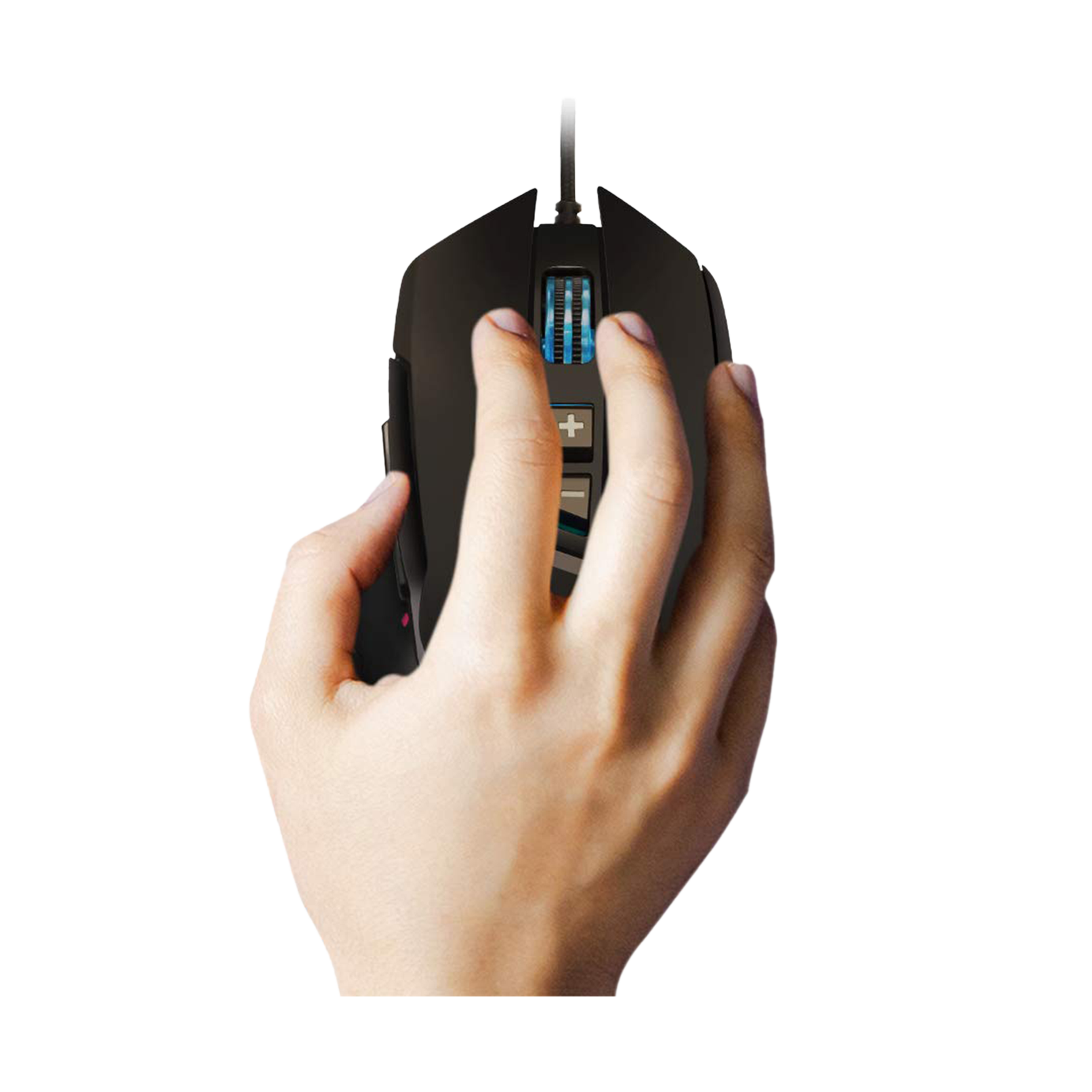 ANT ESPORTS GM300 Wired Optical Gaming Mouse (4800 DPI Adjustable, Ergonomic Design, Black)_5