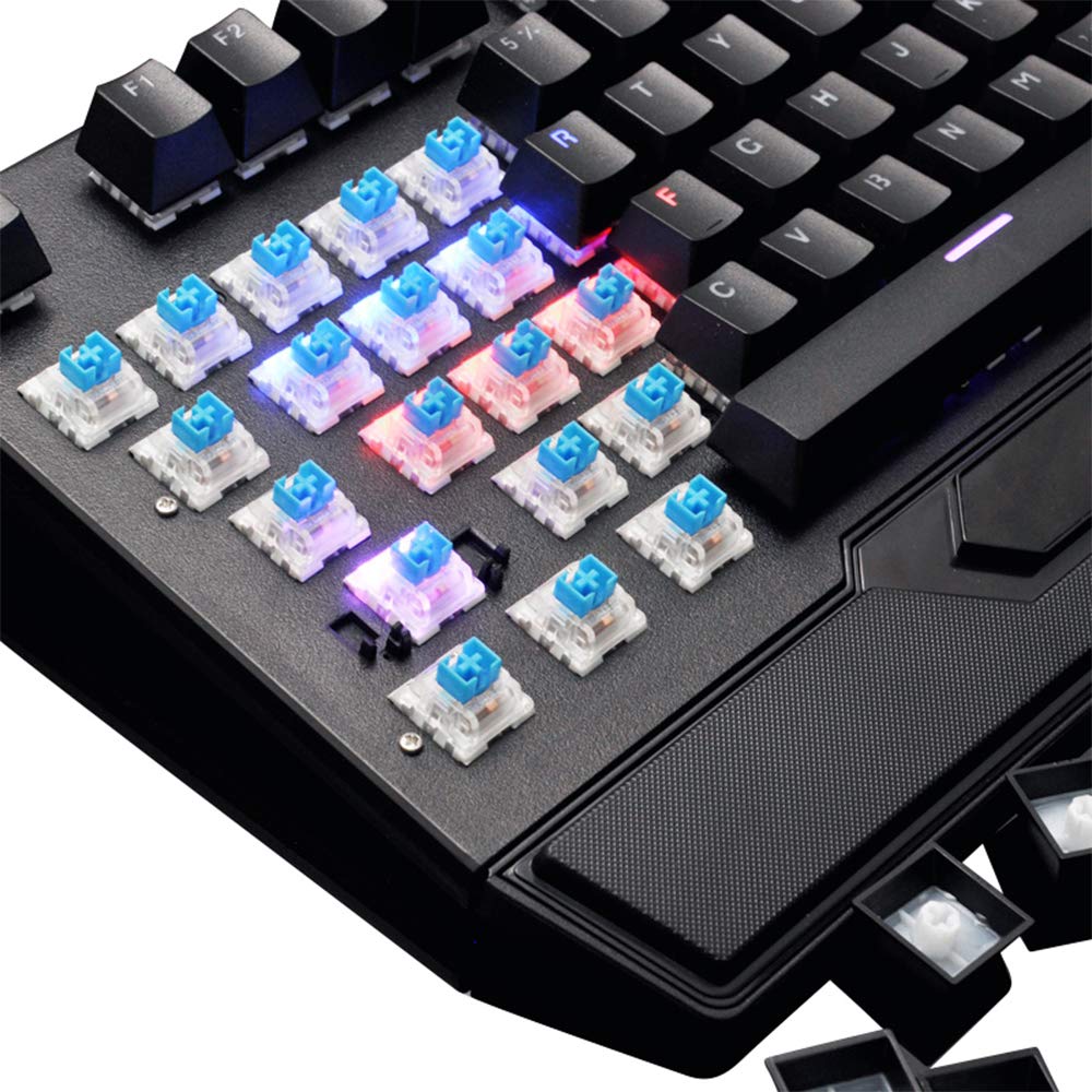 ANT ESPORTS KM500W Wired Gaming Keyboard & Mouse Combo (3200 DPI Adjustable, Rainbow LED Backlit, Black)_4