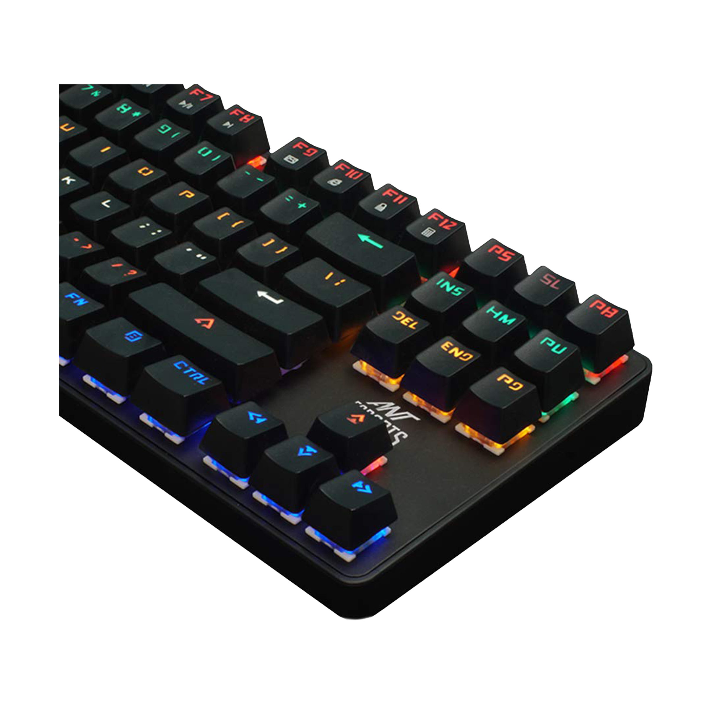 ANT ESPORTS MK1000 TKL Wired Gaming Keyboard with Backlit Keys (Anti Ghosting Keys, Black)_9