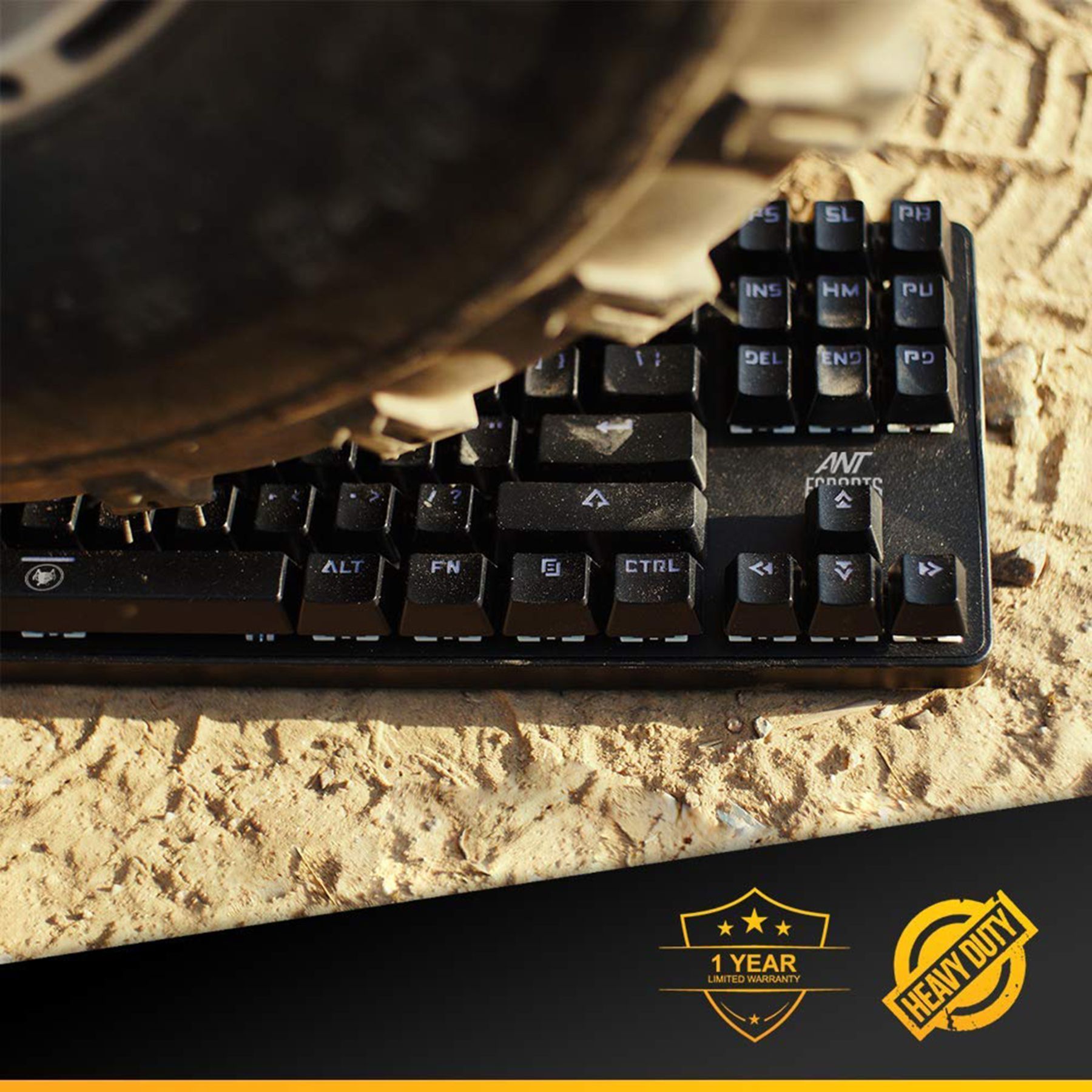 ANT ESPORTS MK1000 TKL Wired Gaming Keyboard with Backlit Keys (Anti Ghosting Keys, Black)_7