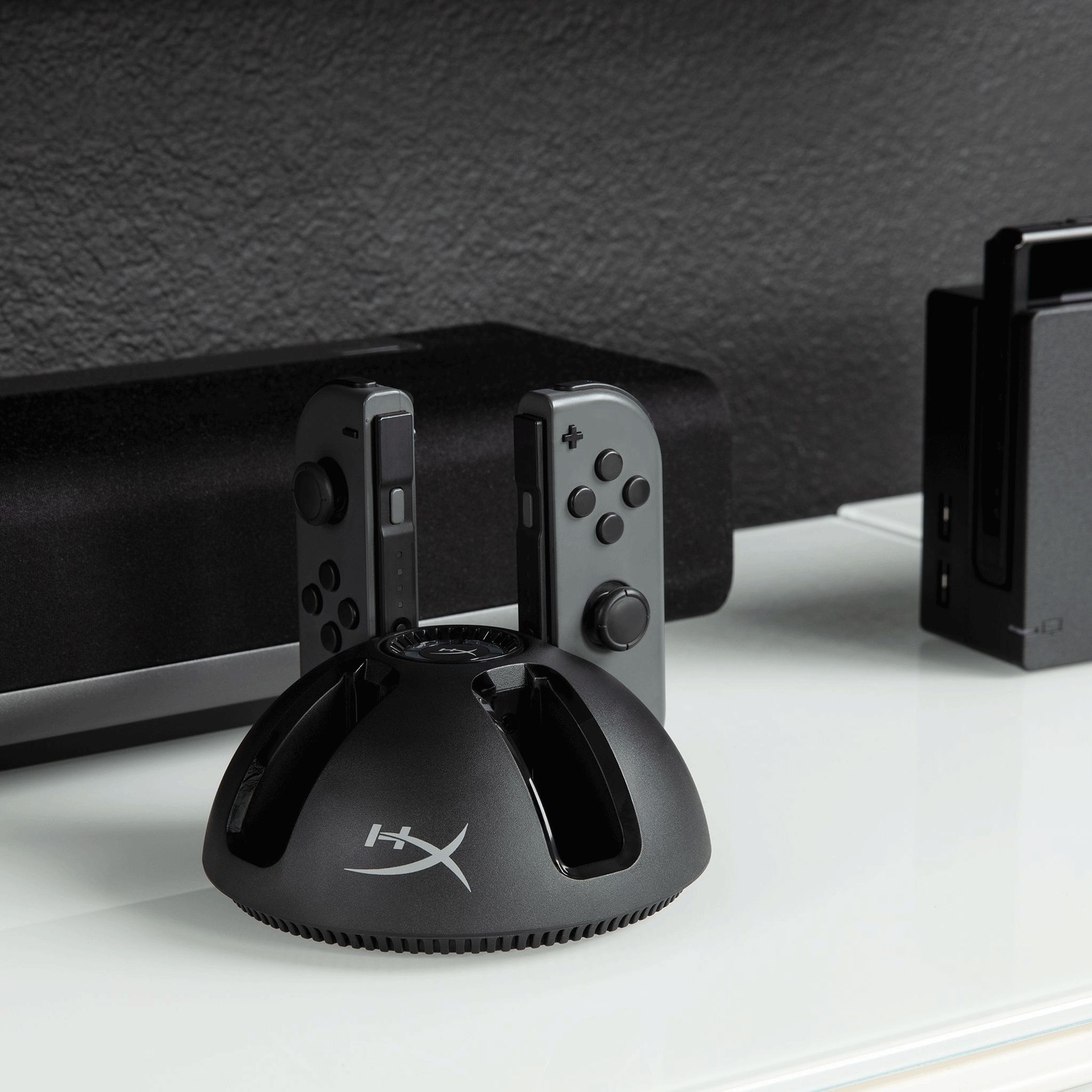 HyperX ChargePlay Charging Dock for Nintendo Switch (Battery Indicators, HX-CPQD-U, Black)_6