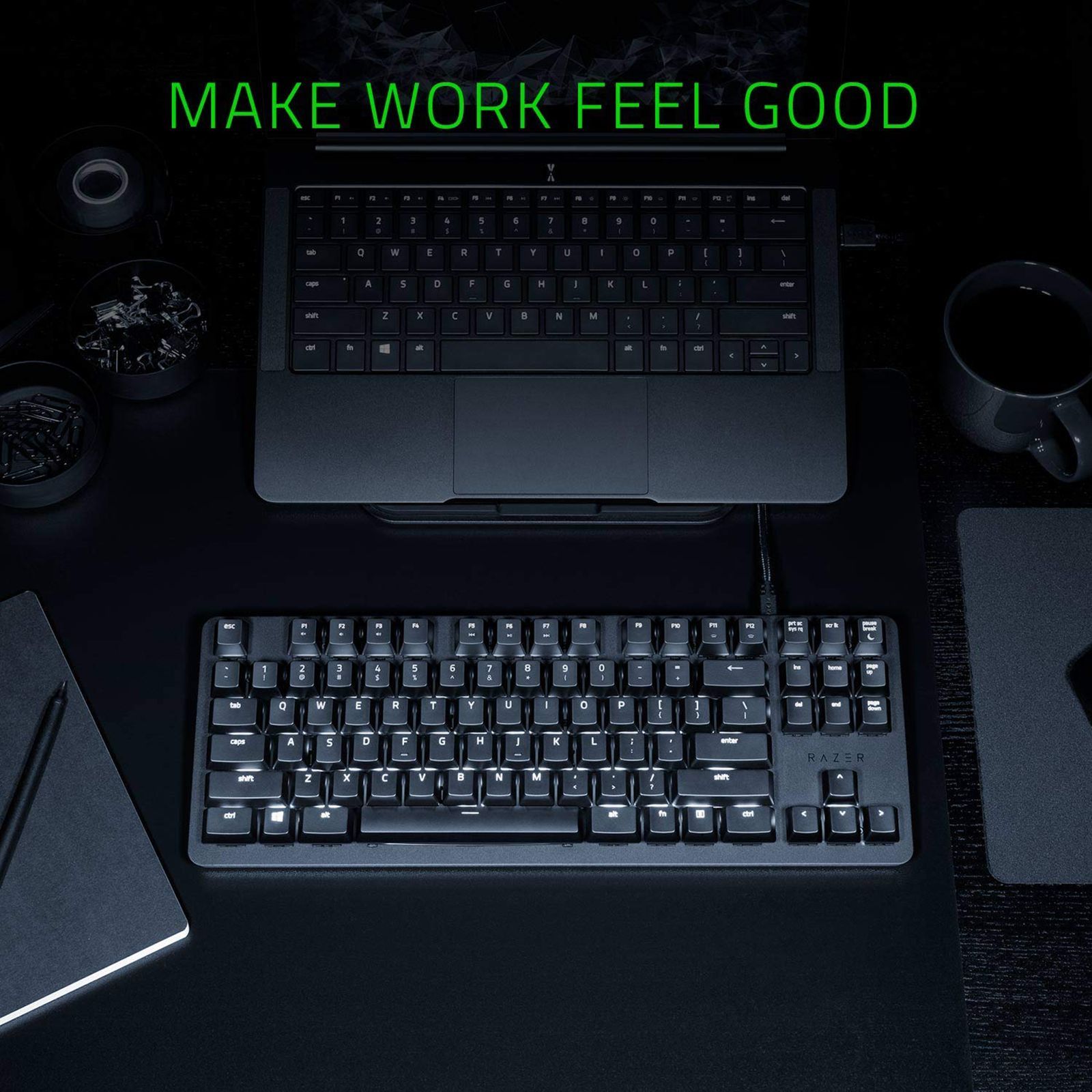 RAZER BlackWidow Lite Wired Gaming Keyboard (Orange Mechanical Switch, RZ03-02640200-R3U1, Black)_13