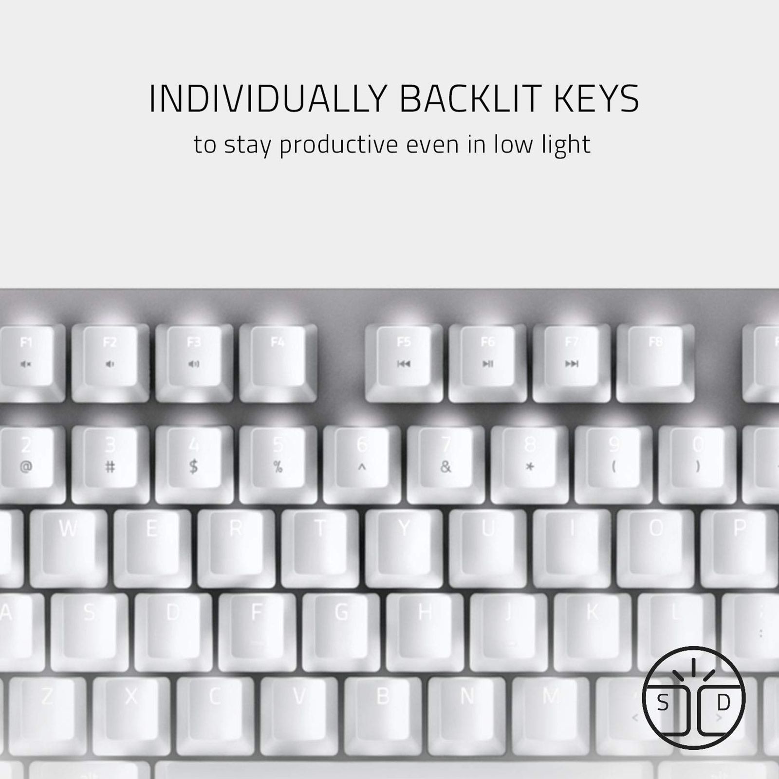 RAZER BlackWidow Lite Wired Gaming Keyboard (Orange Mechanical Switch, RZ03-02640200-R3U1, Black)_8