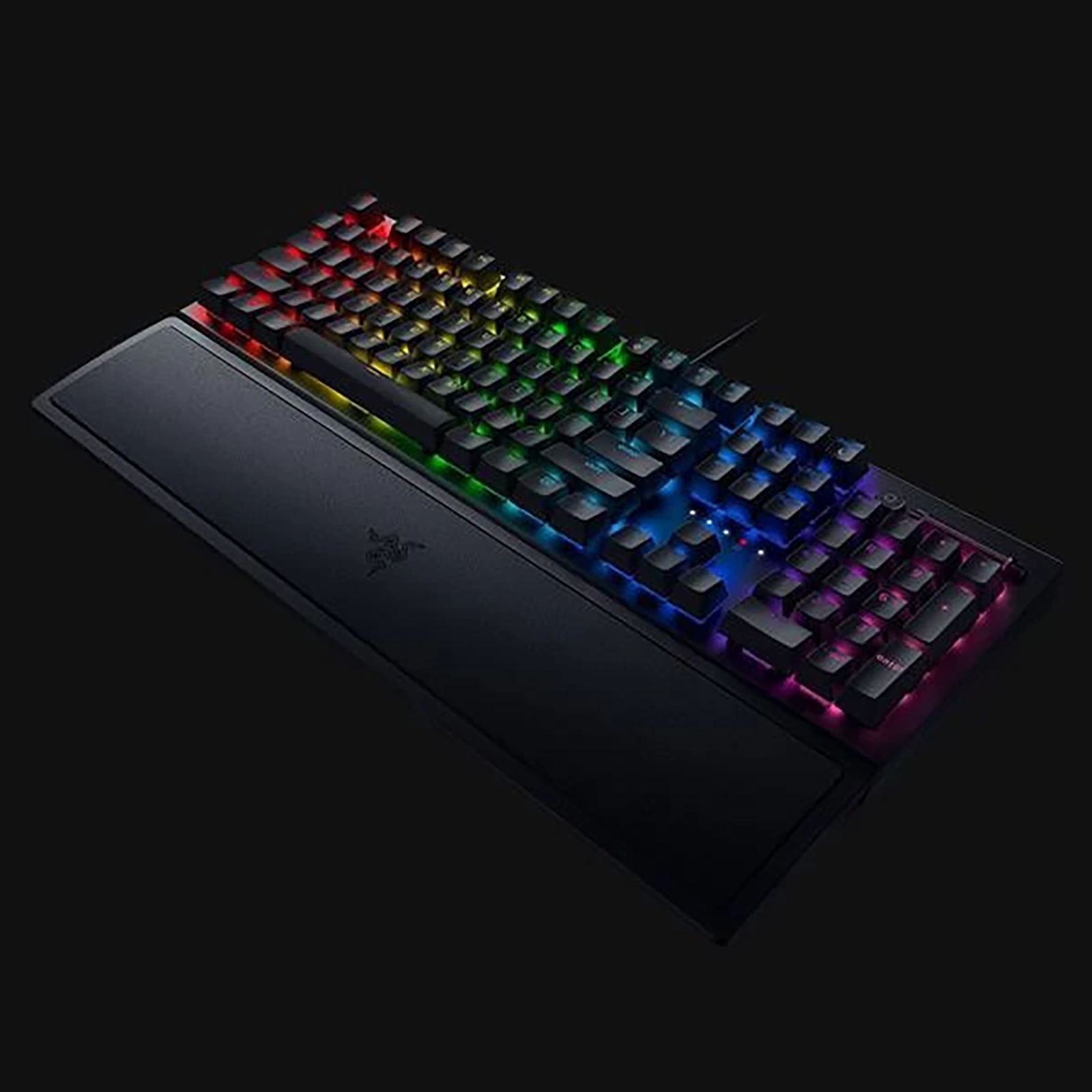 RAZER BlackWidow V3 Wired Gaming Keyboard with Backlit Keys (Ergonomic Wrist Rest, Black)_9